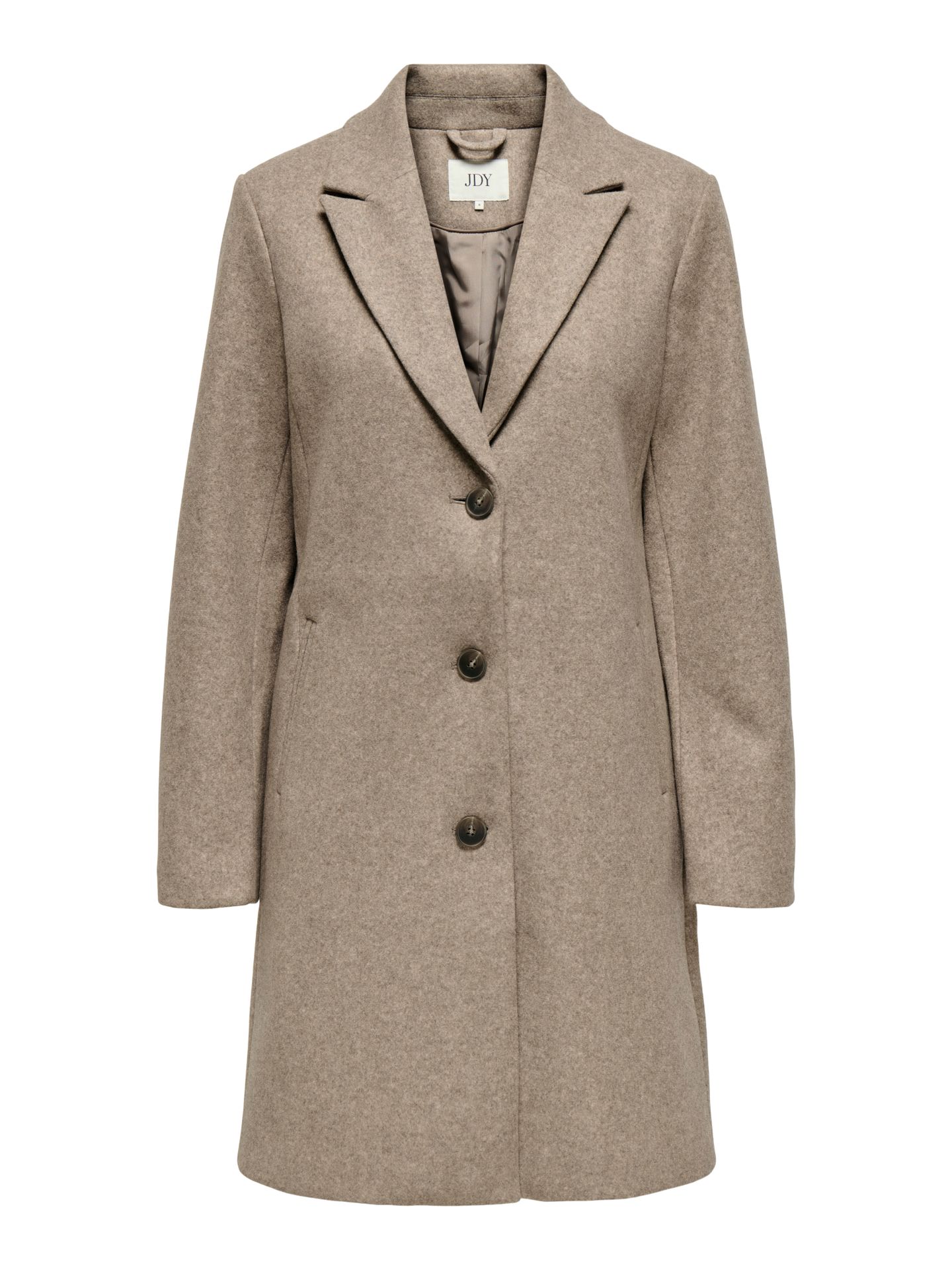 JDY JDYECHO COAT OTW NOOS Nature/MELANGE 00119490-EKA26011400003667