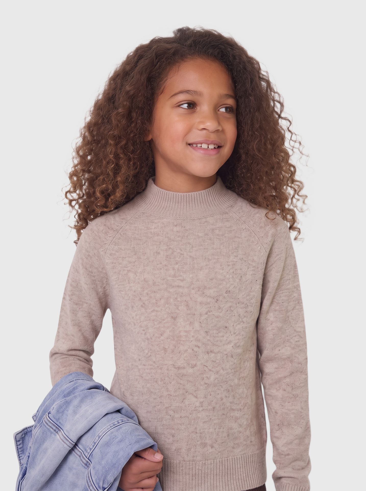 Kids Only KOGRICA LIFE LS PULLOVER VD KNT NOO Beige/W. MELANGE 2900168521028