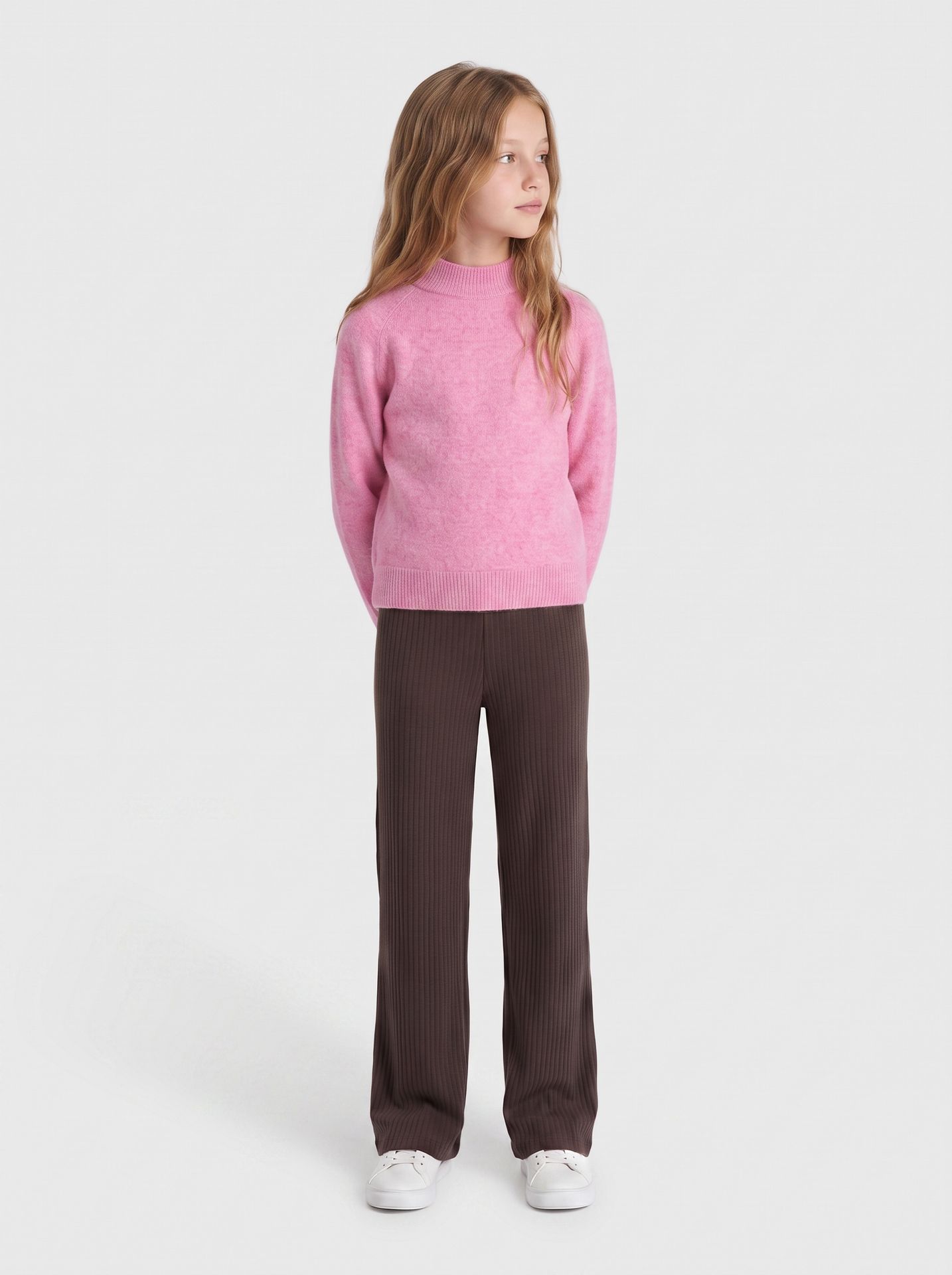 Kids Only KOGRICA LIFE LS PULLOVER VD KNT NOO Begonia Pink/Pirouette 2900168523015
