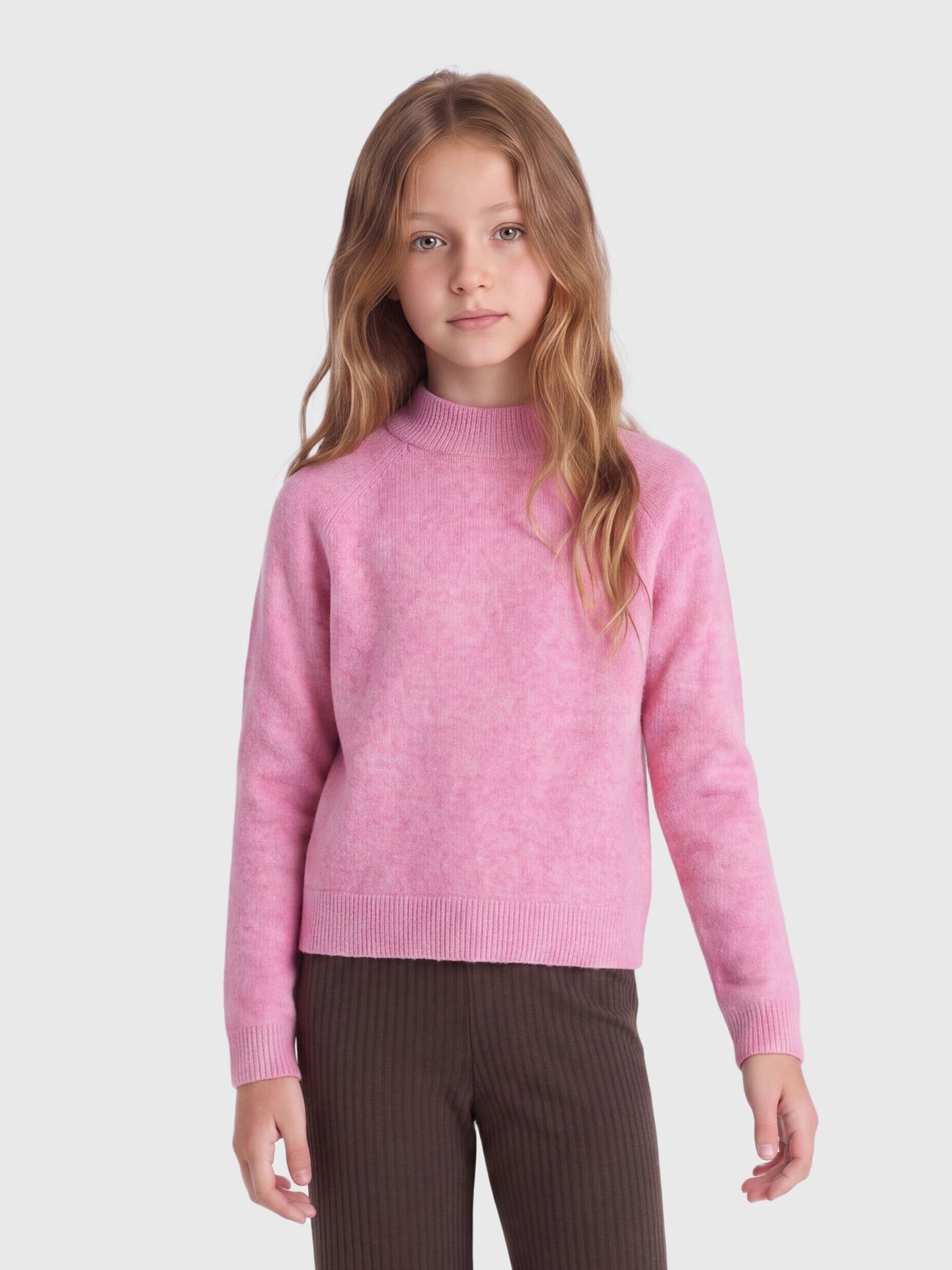 Only KOGRICA LIFE LS PULLOVER VD KNT NOO Begonia Pink/Pirouette 00119498-EKA26011400002051