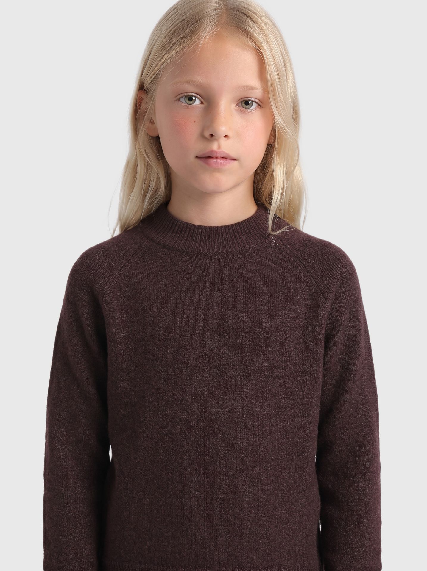 Kids Only KOGRICA LIFE LS PULLOVER VD KNT NOO Chocolate Torte/CLOUD DANCER 2900168522032