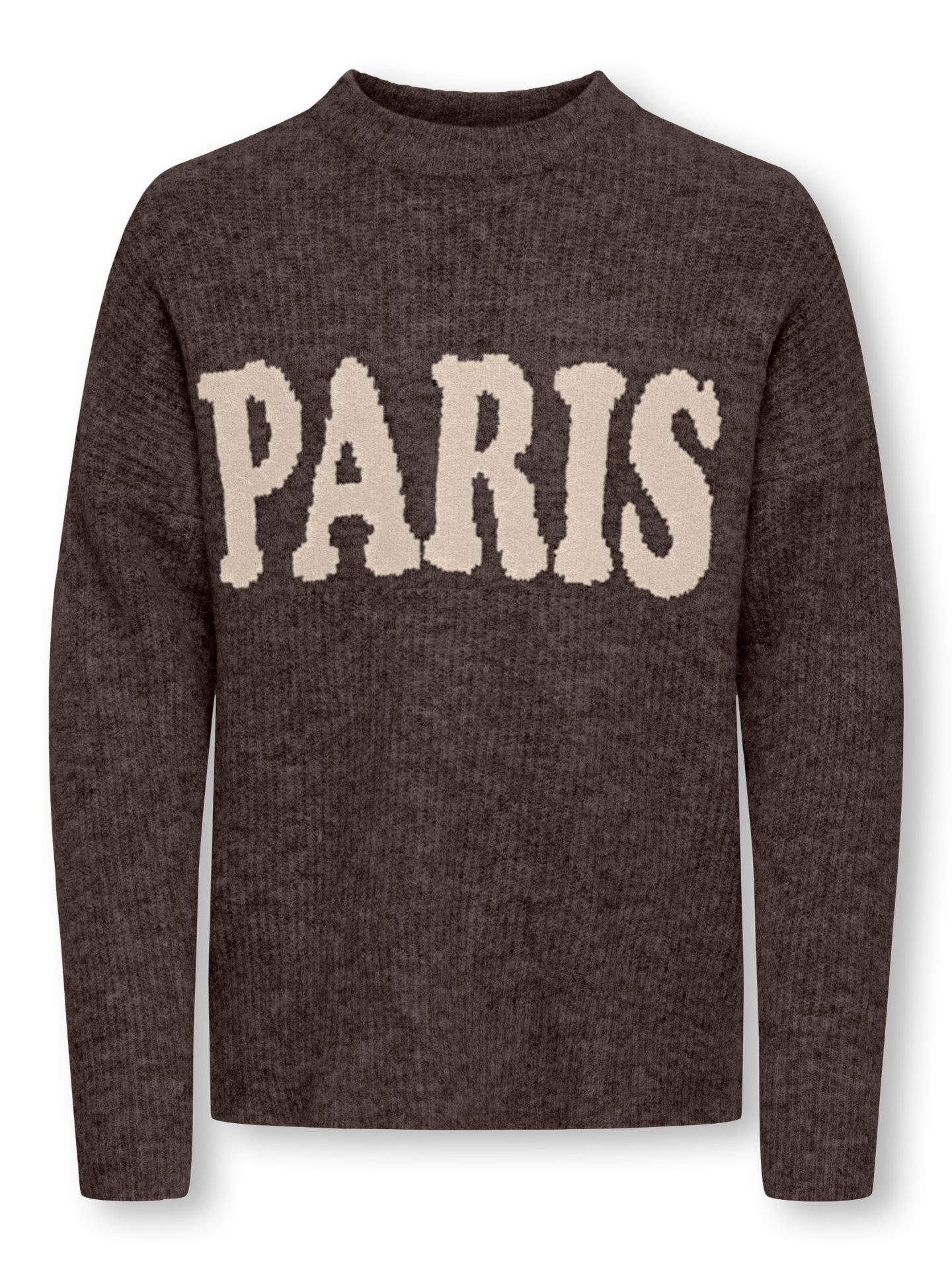Kids Only KOGJERICO L/S PULLOVER VD KNT Coffee Bean/TONE IN TONE LUREX 2900168526023
