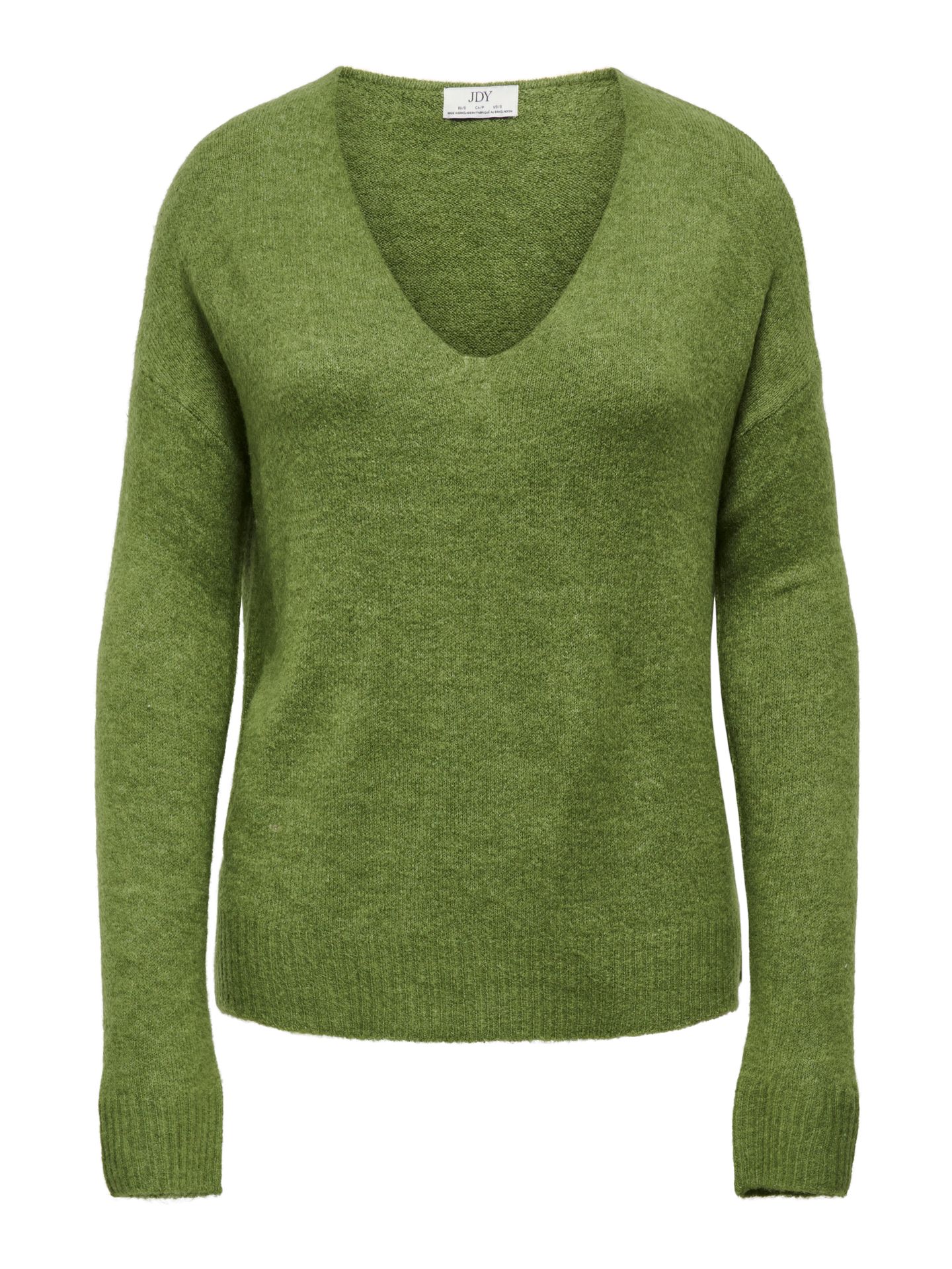 JDY JDYELANORA L/S V-NECK PULLO. KNT NO Cedar Green/MELANGE 00119500-EKA26011400003670