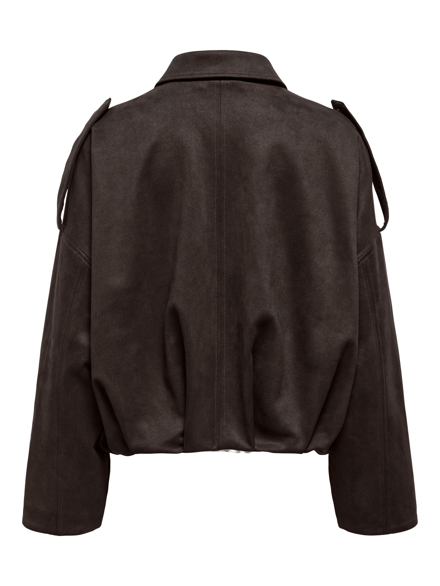 Only ONLMOON-STINA FAUX SUEDE BOMBER PNT Chocolate Torte 2900168539030