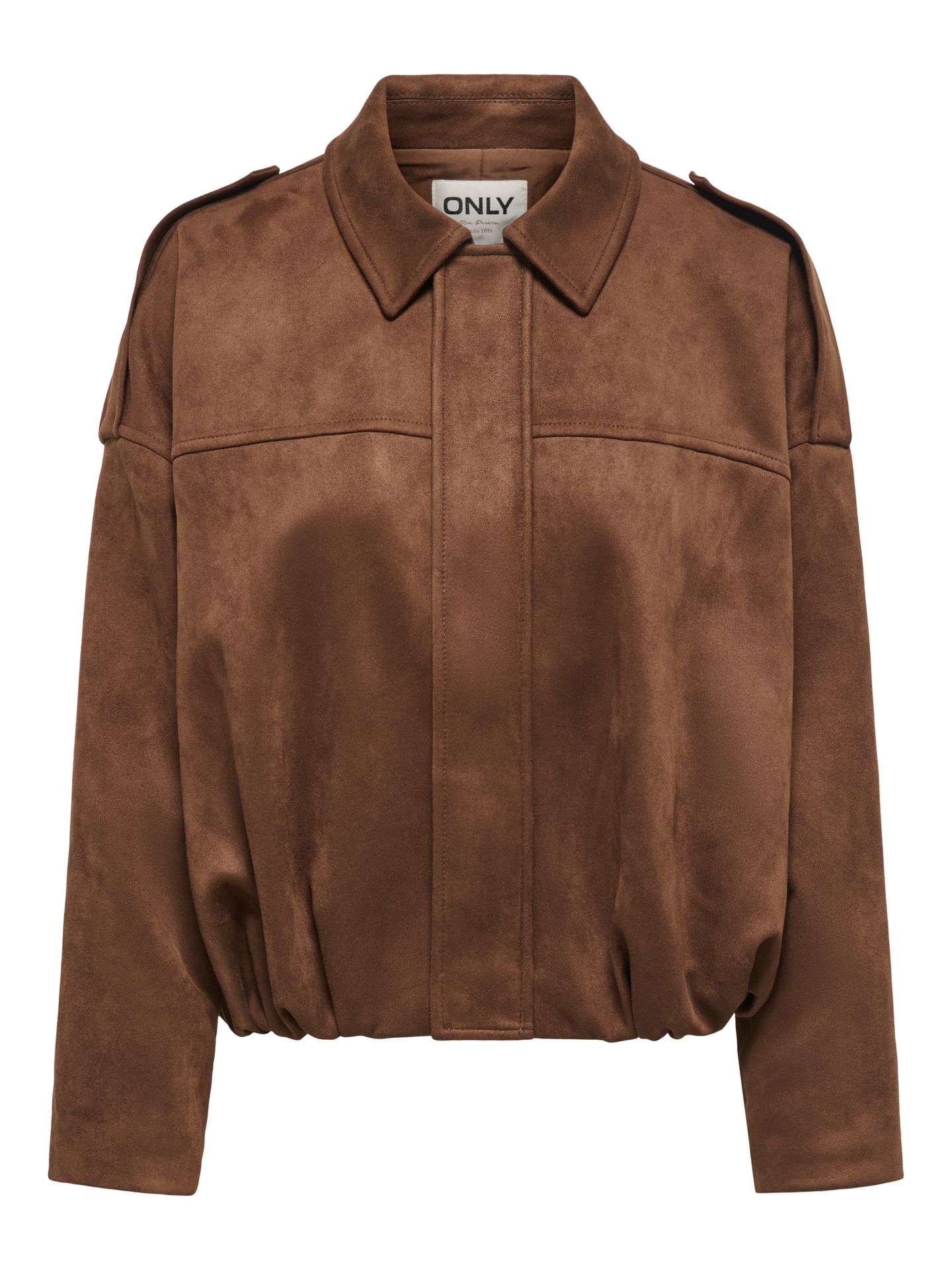 Only ONLMOON-STINA FAUX SUEDE BOMBER PNT Soft Silt 00119502-EKA26011400003672