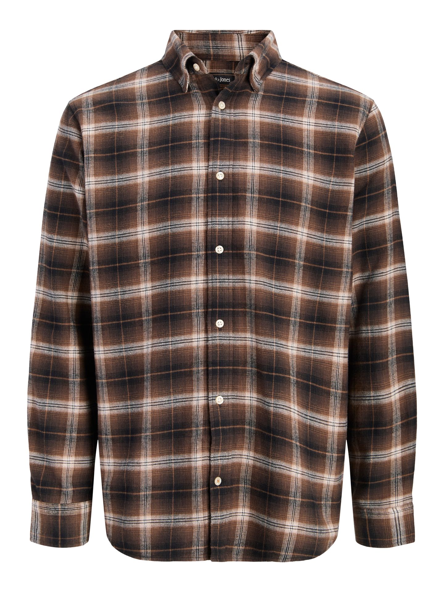 Jack & Jones JJEFIELD CHECK SHIRT LS SN Black 00119508-EKA26011400000232
