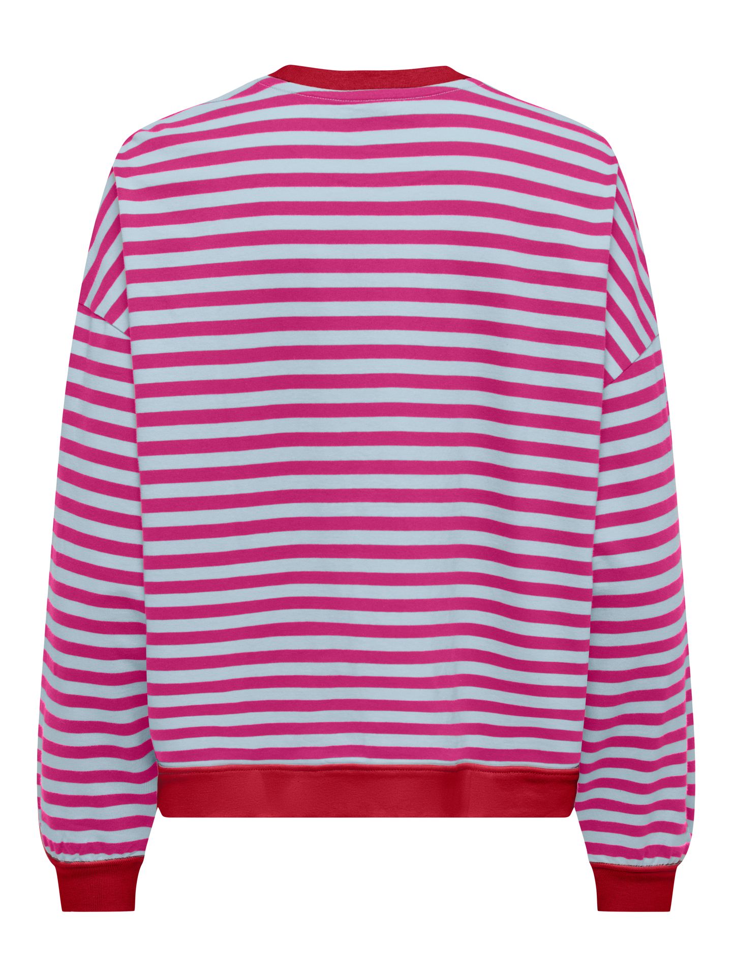 Only ONLFREJA L/S LOOSE TOP CS JRS Scooter/Ballad blue w. contrast fuc 00119510-EKA26011400003675