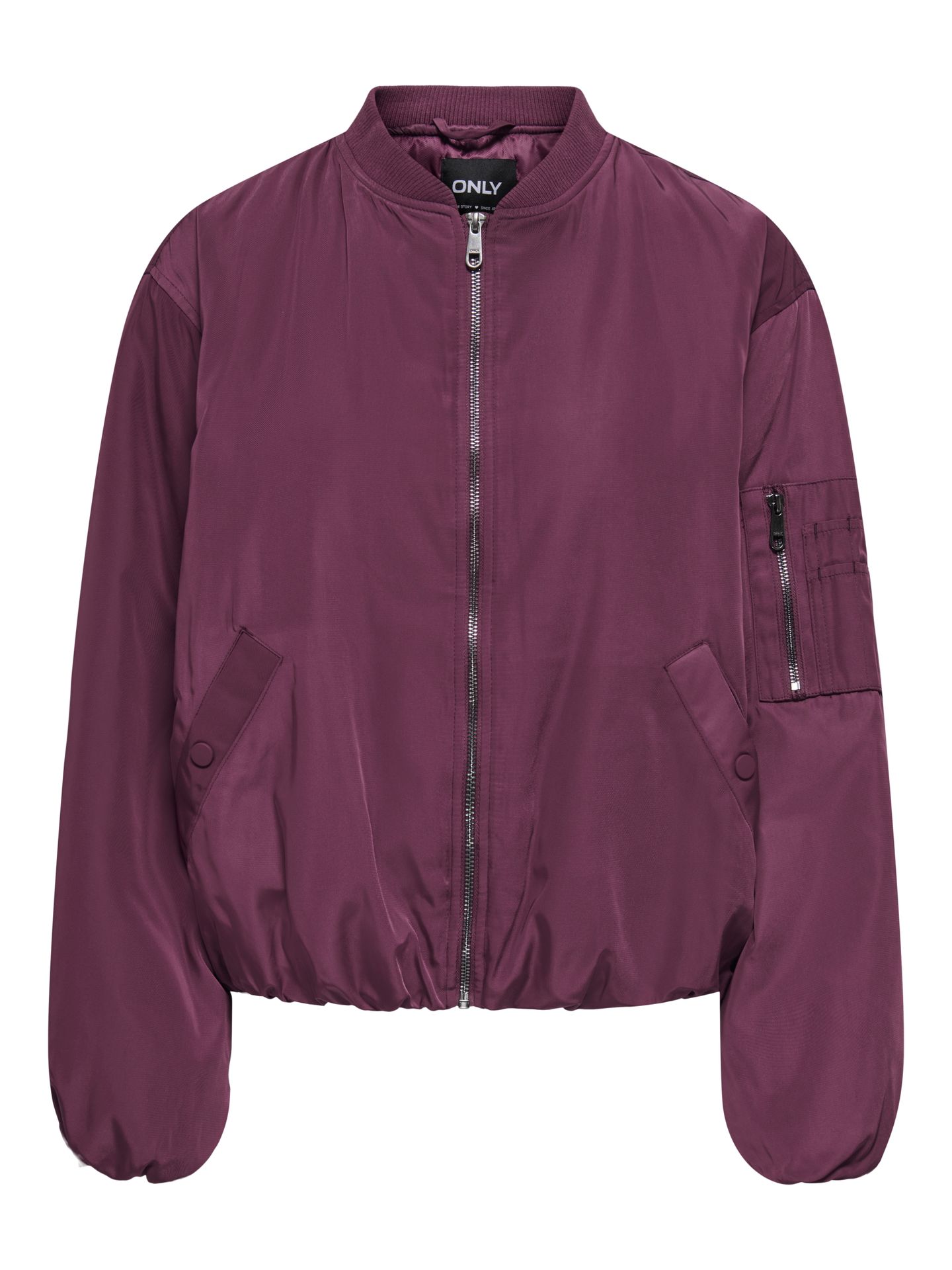 Only ONLADEL OVERSIZED BOMBER CC OTW Mauve Wine 00119528-EKA26011400002978