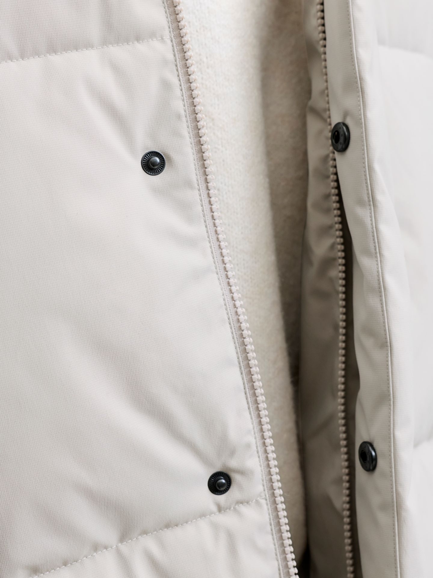 Jack & Jones JJESOHO PUFFER HOOD AW26 SN Dove 2900168606022
