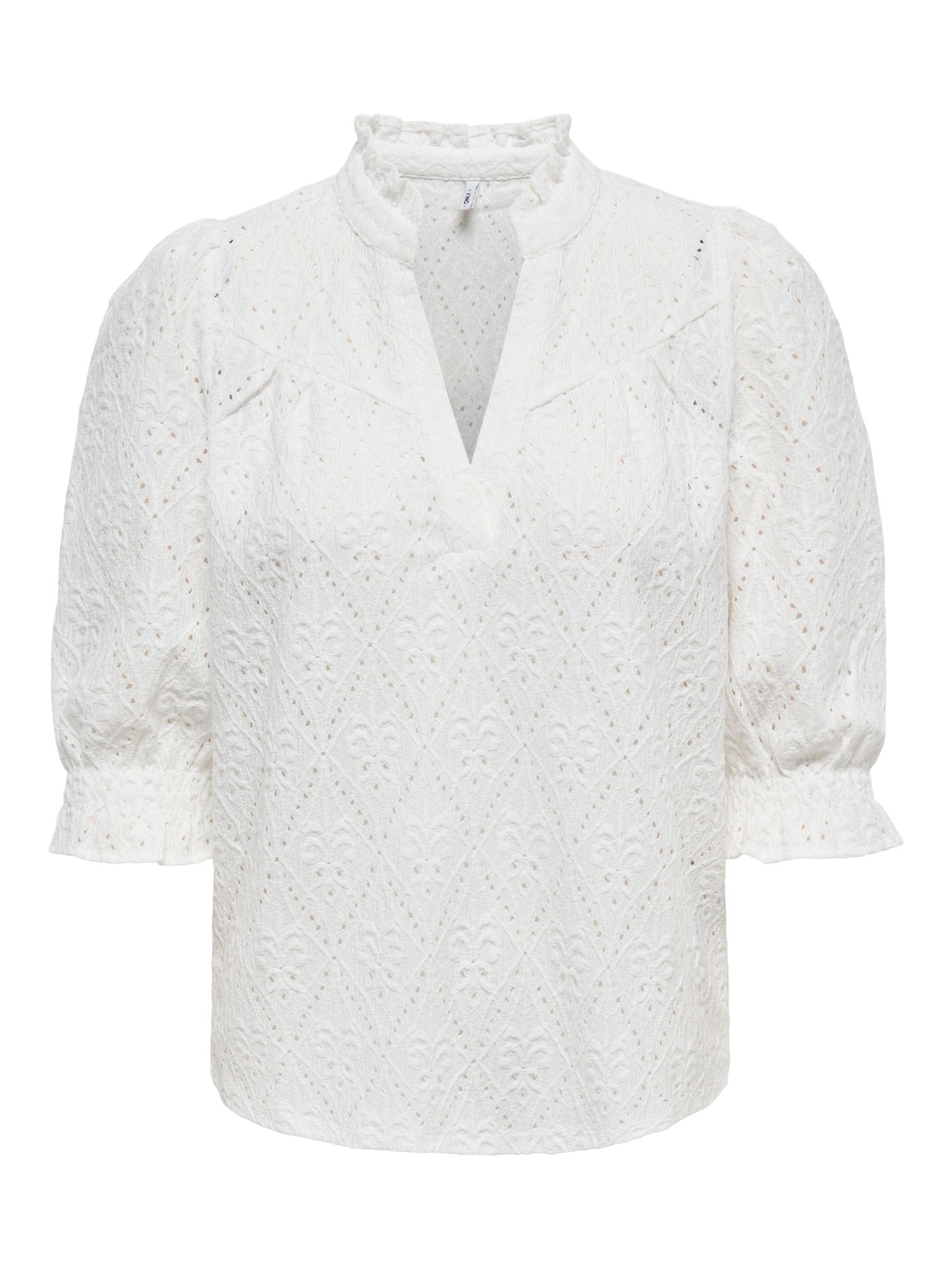 Only ONLZIGGY S/S FRILL TOP CC JRS Cloud Dancer 2900168608057