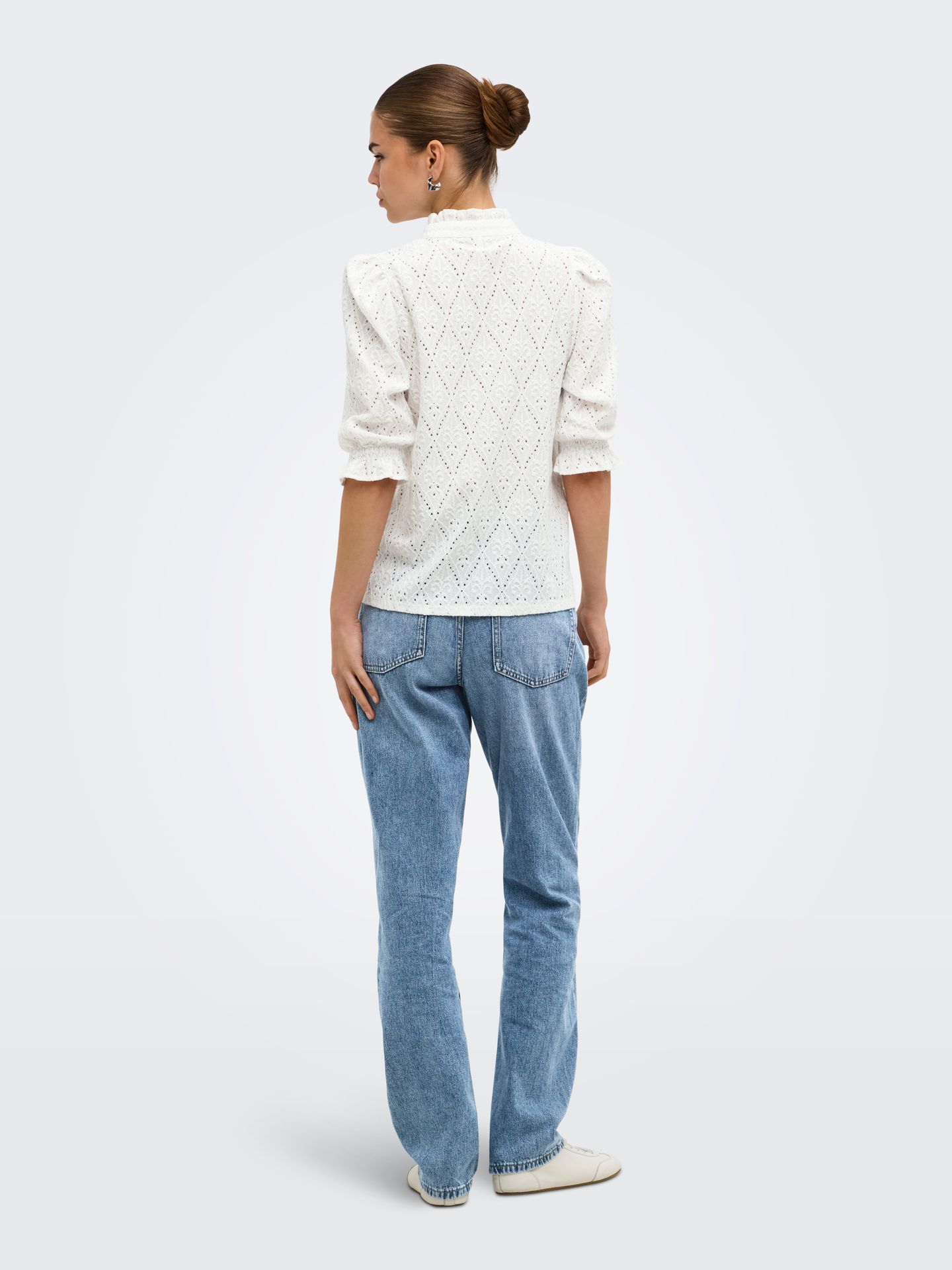 Only ONLZIGGY S/S FRILL TOP CC JRS Cloud Dancer 2900168608057