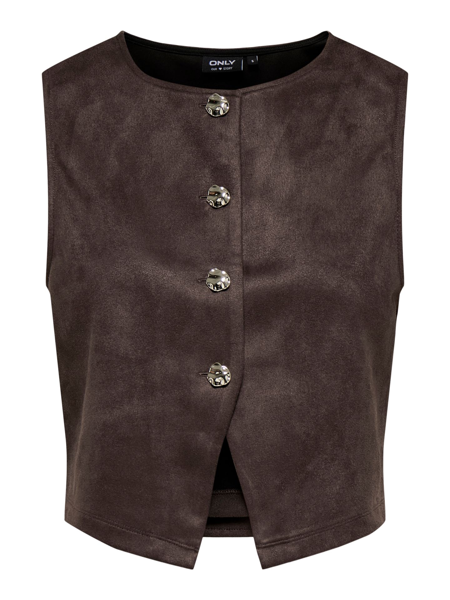 Only ONLRINEA S/L BUTTON VEST CC SWT Bracken 00119536-EKA26011400003570