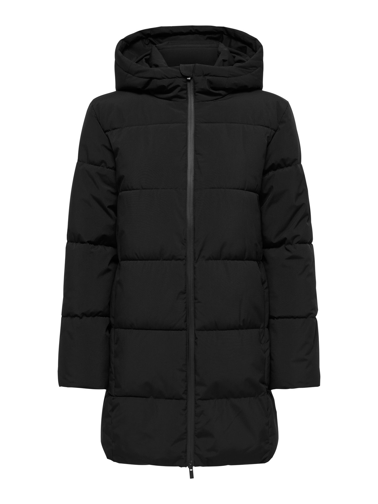 Only JDYLUNA LONG HOOD PUFFER OTW HAB Black 00119538-EKA26011400000004