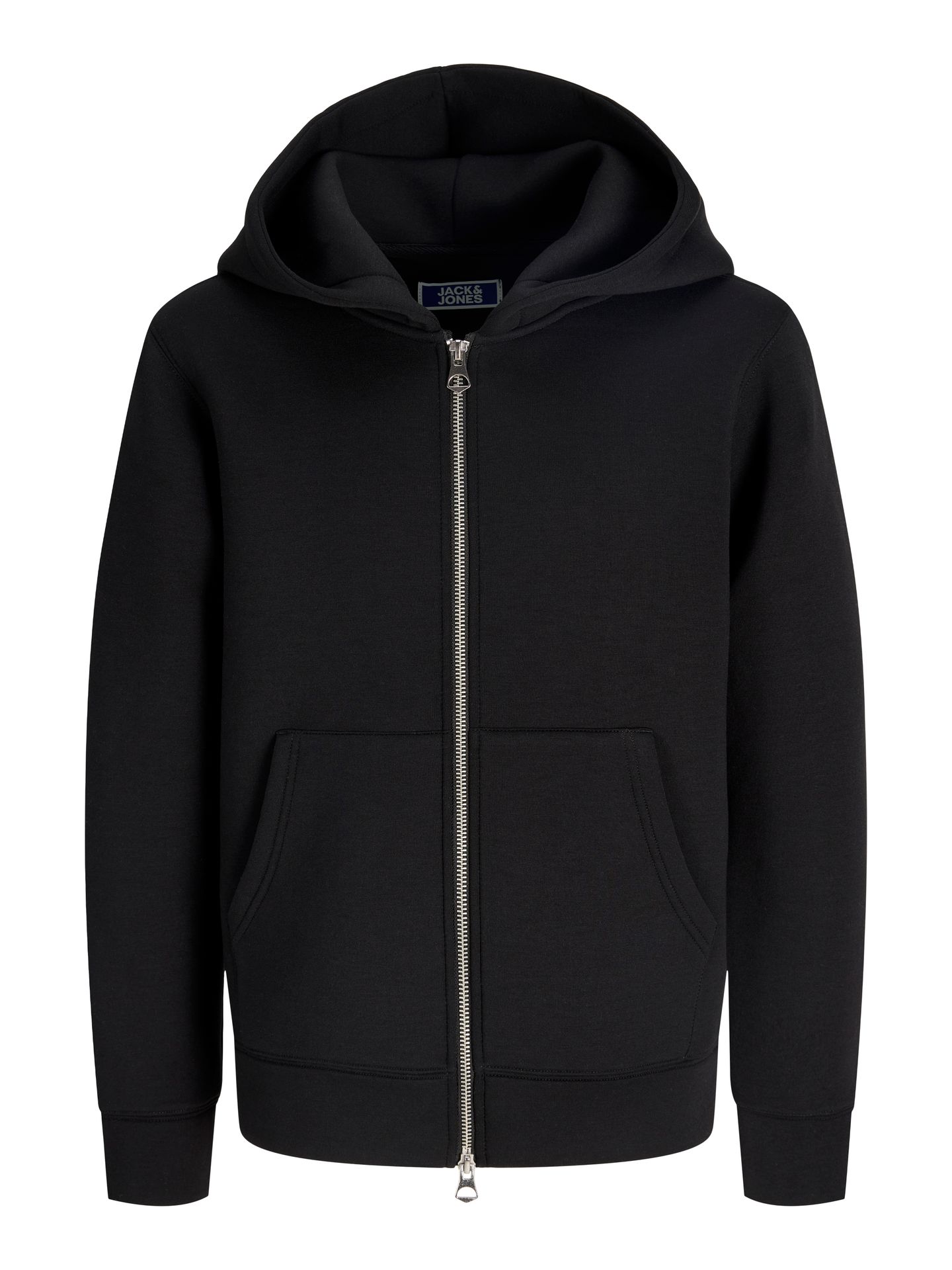 Jack & Jones JCOLEGACY SWEAT SCUBA ZIP HOOD NOOS Black 2900168620035