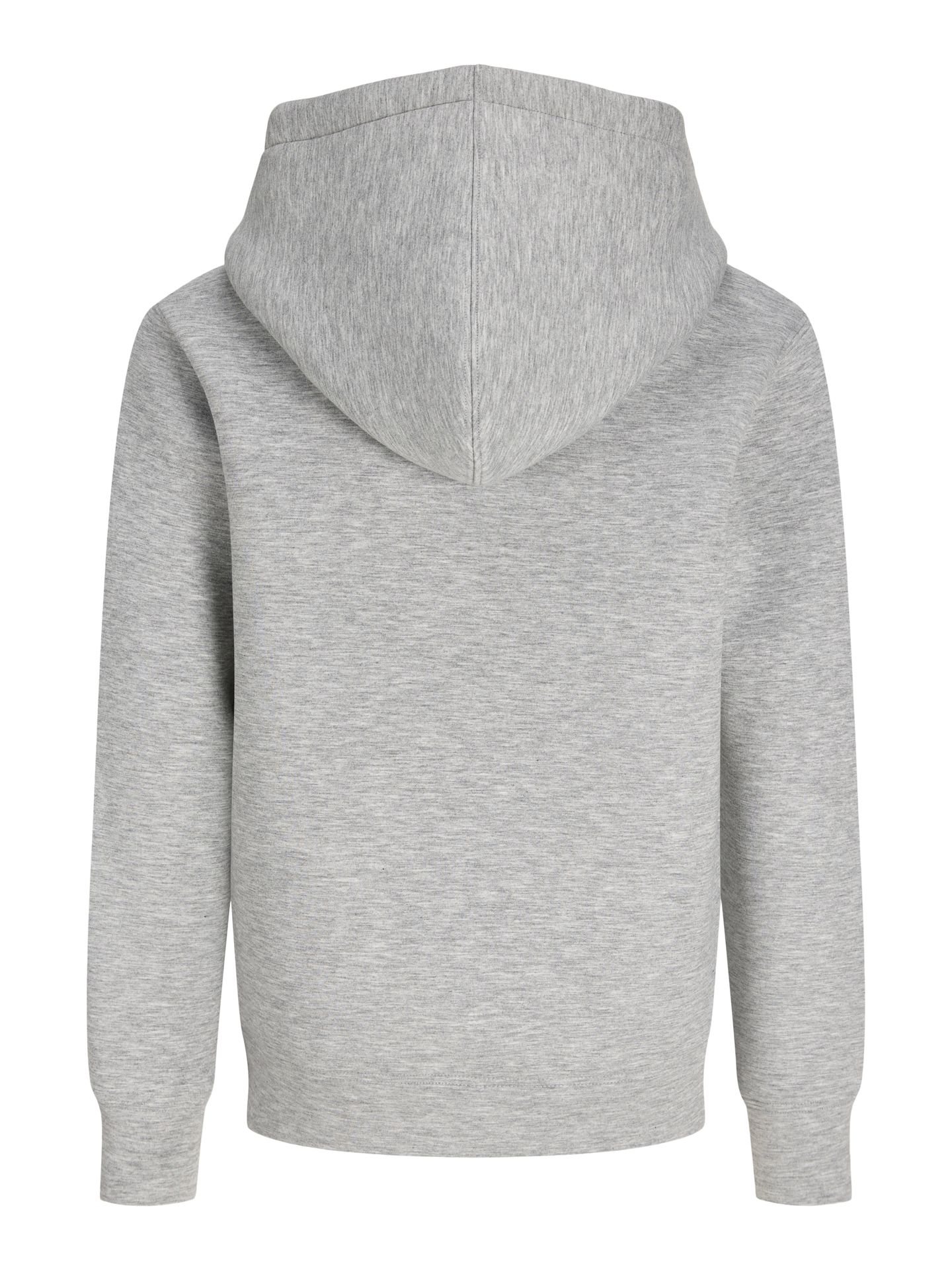 Jack & Jones JCOLEGACY SWEAT SCUBA ZIP HOOD NOOS Light Grey Melange 2900168622015