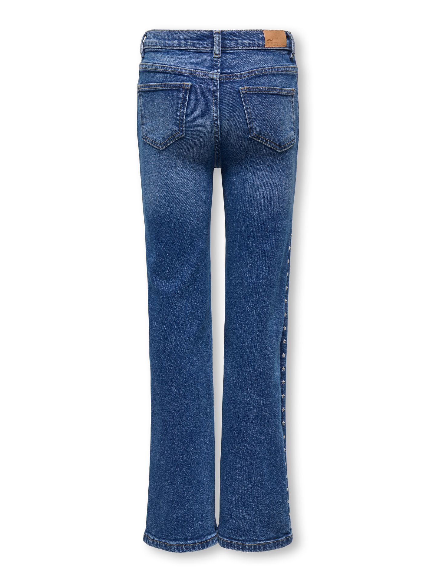 Only KOGJUICY HW WIDE STAR DNM AZG557 Medium Blue Denim 2900168627034