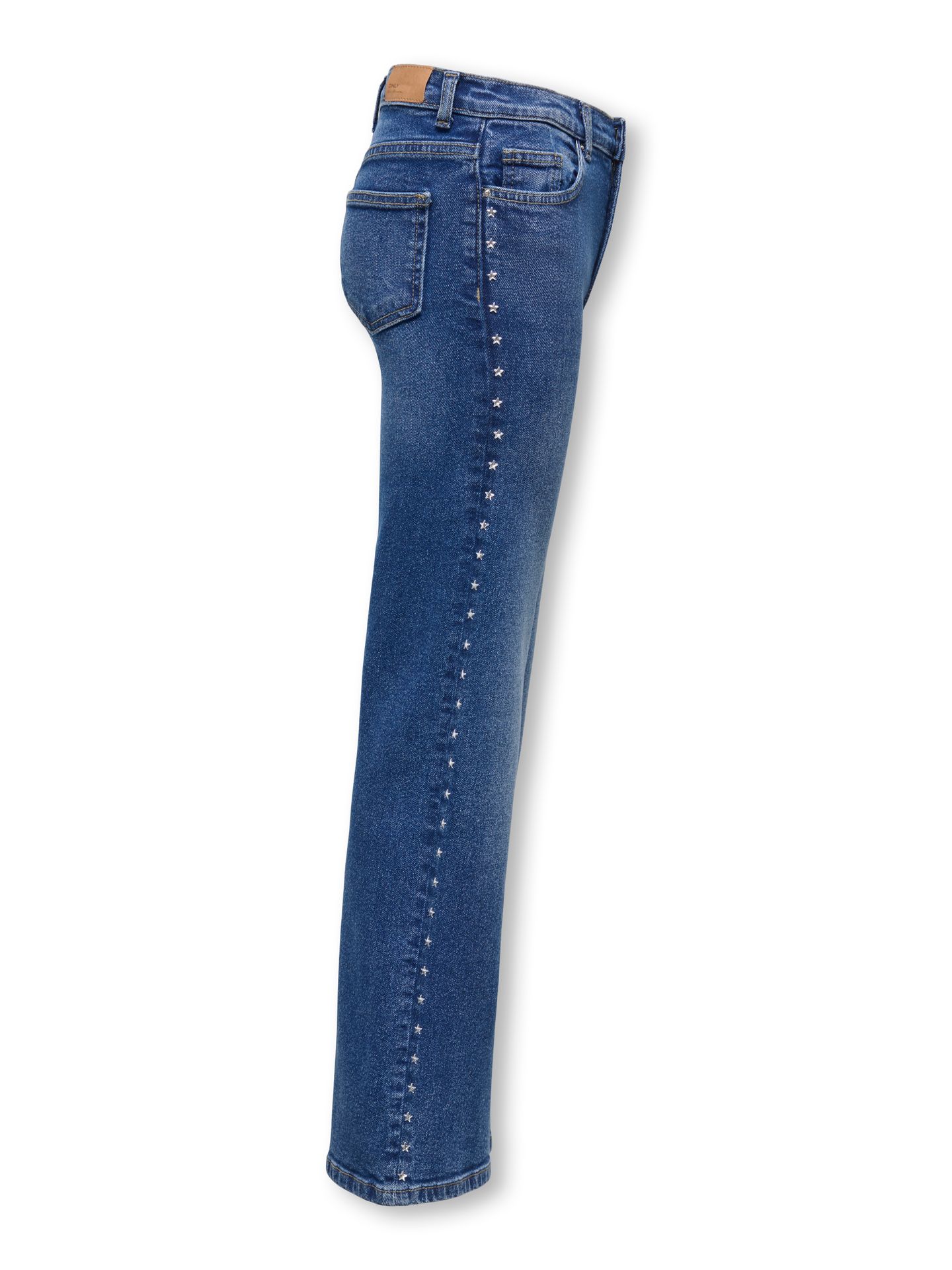 Only KOGJUICY HW WIDE STAR DNM AZG557 Medium Blue Denim 2900168627034