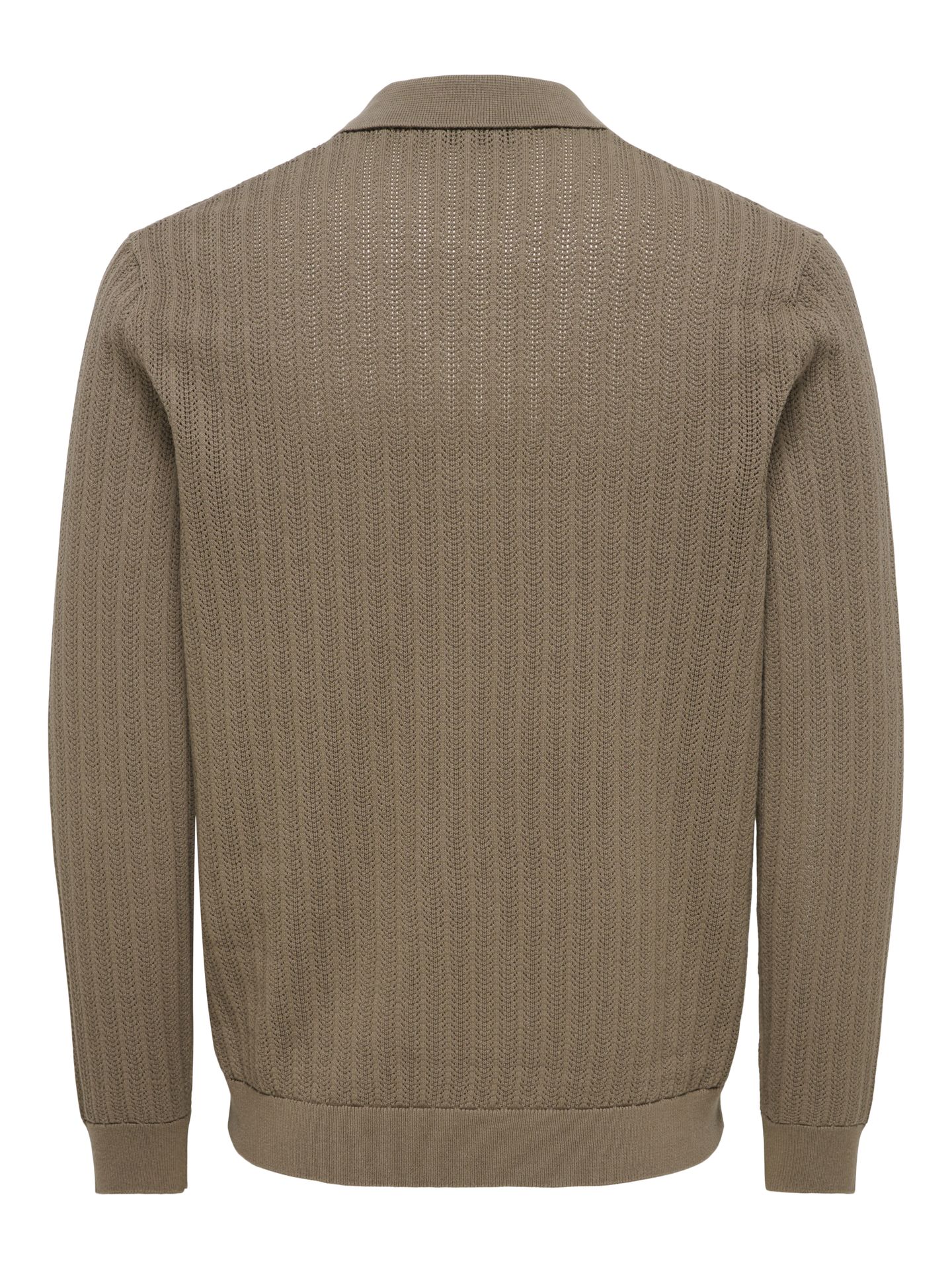 Only & Sons ONSMOON LS STRUCTURE POLO REG NOOS Bungee Cord 2900168638030
