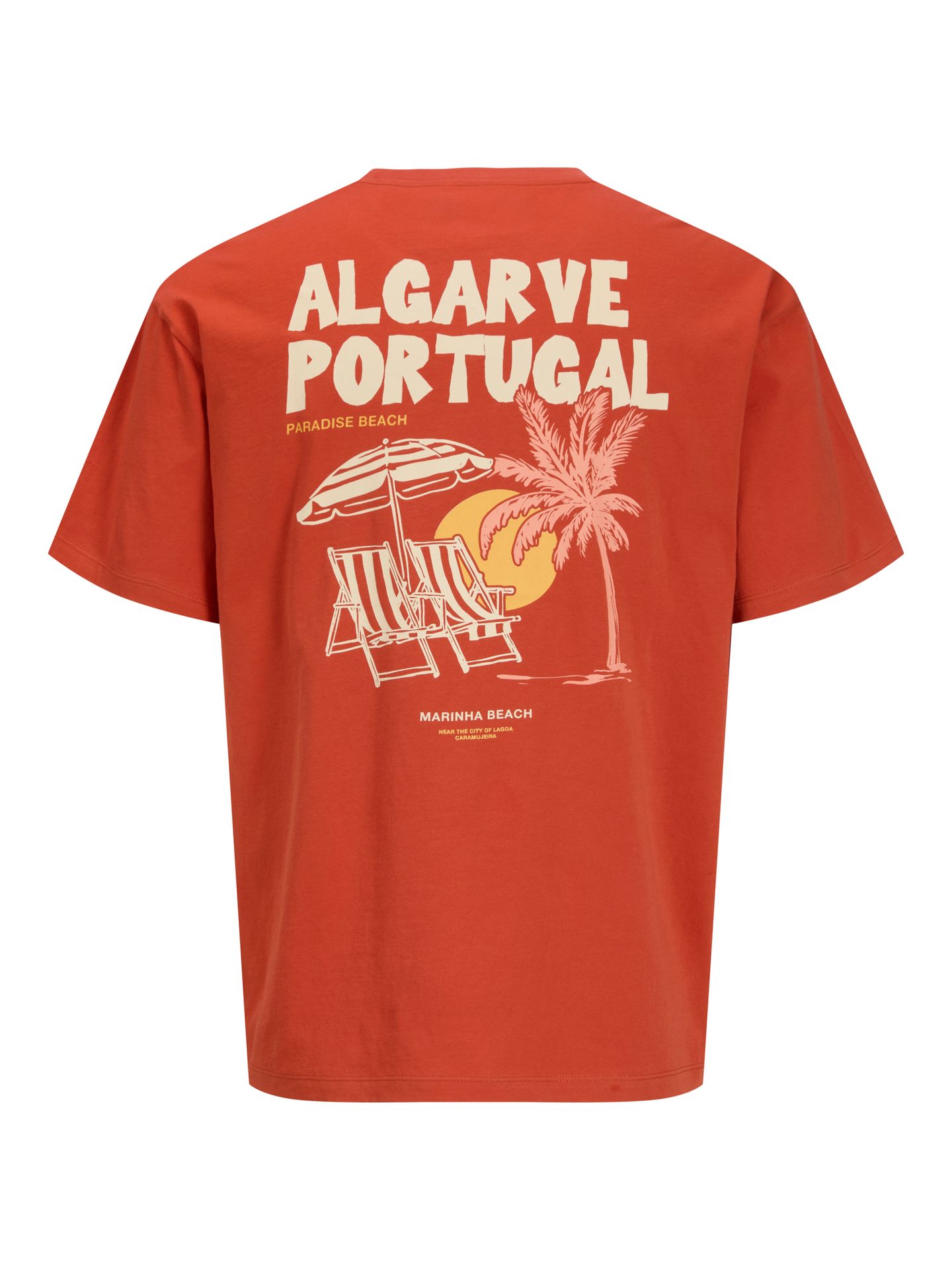 Jack & Jones JORDESTI SS TEE STYD SS26 Summer Fig/ALGARVE 00119544-EKA26011400003689