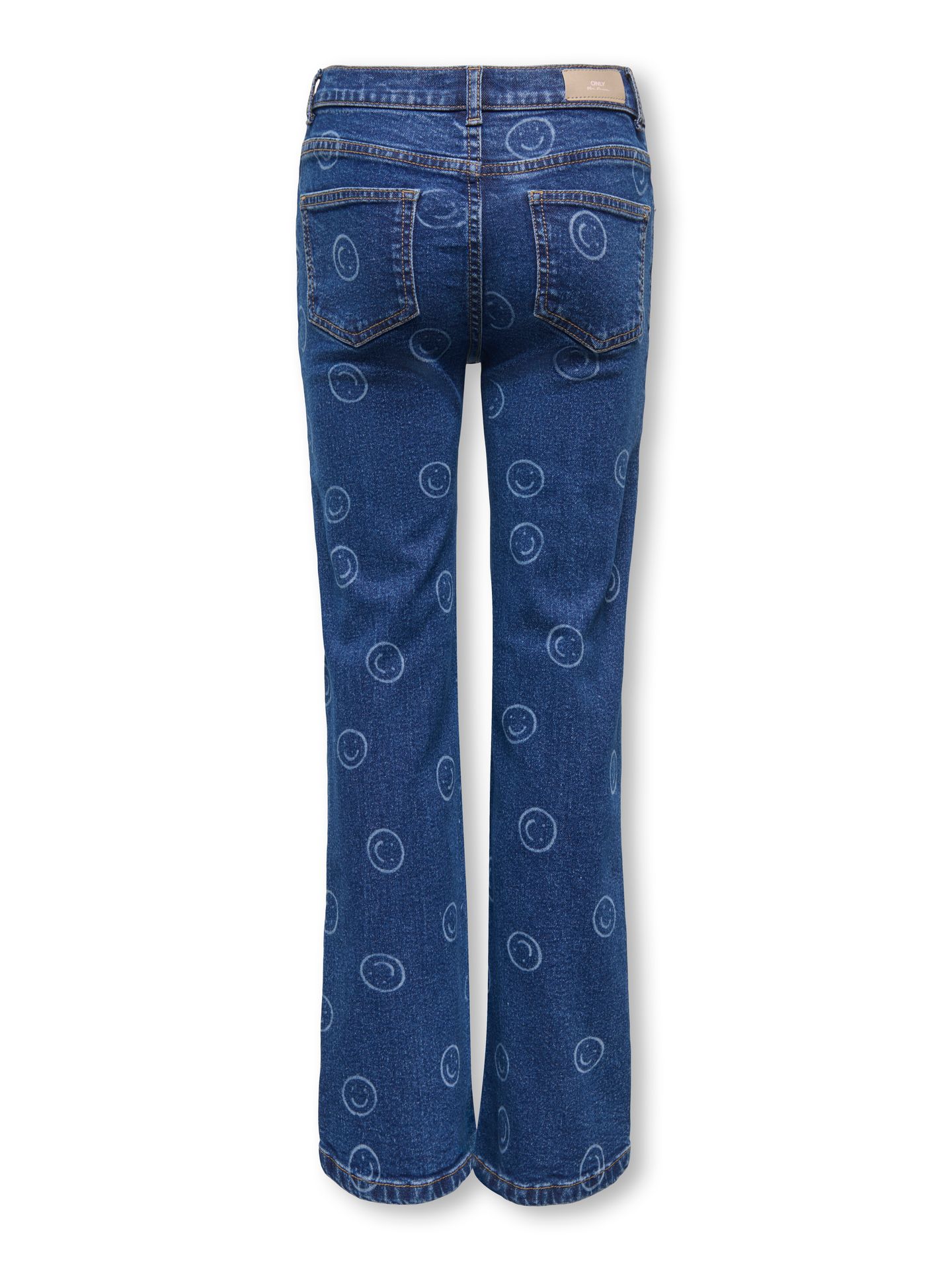 Only KOGJUICY REG WIDE SMILEY DNM CRO557 Medium Blue Denim/NAS365 00119545-EKA26011400000845