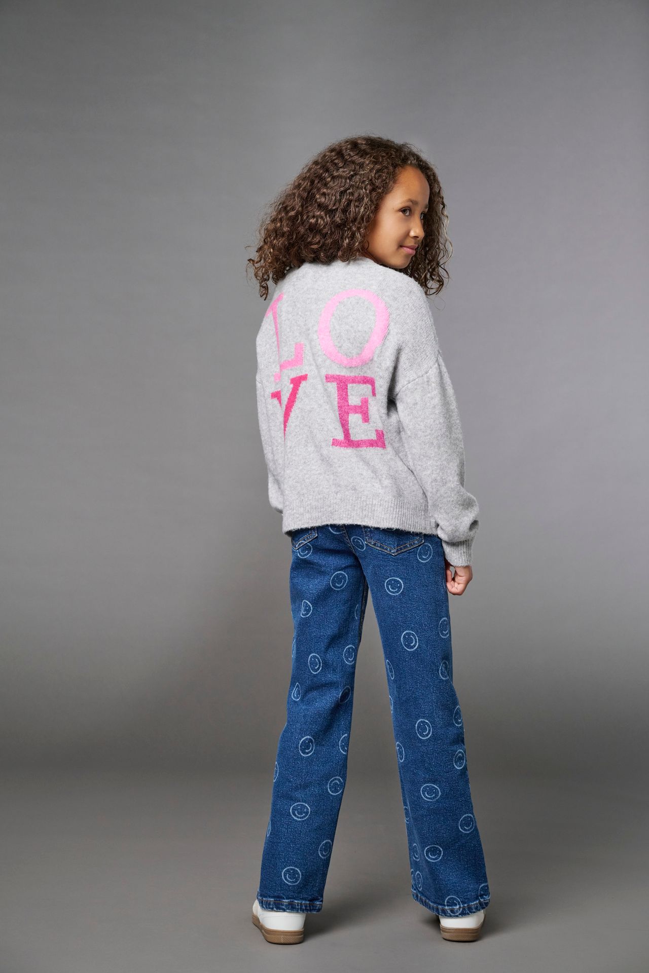 Kids Only KOGJUICY REG WIDE SMILEY DNM CRO557 Medium Blue Denim/NAS365 2900168633059
