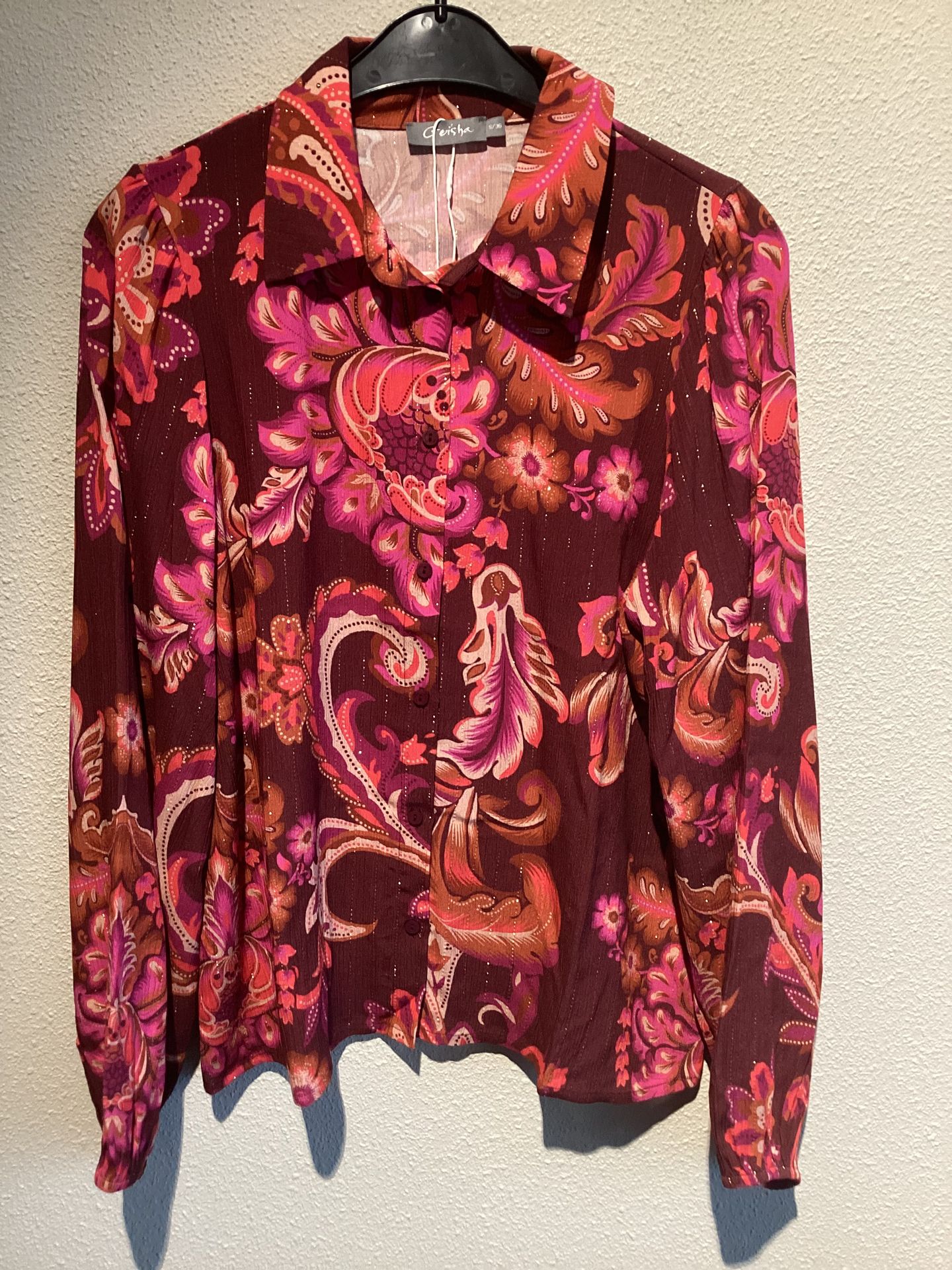 Geisha blouse 445 fuchsia/coral 2900168641047