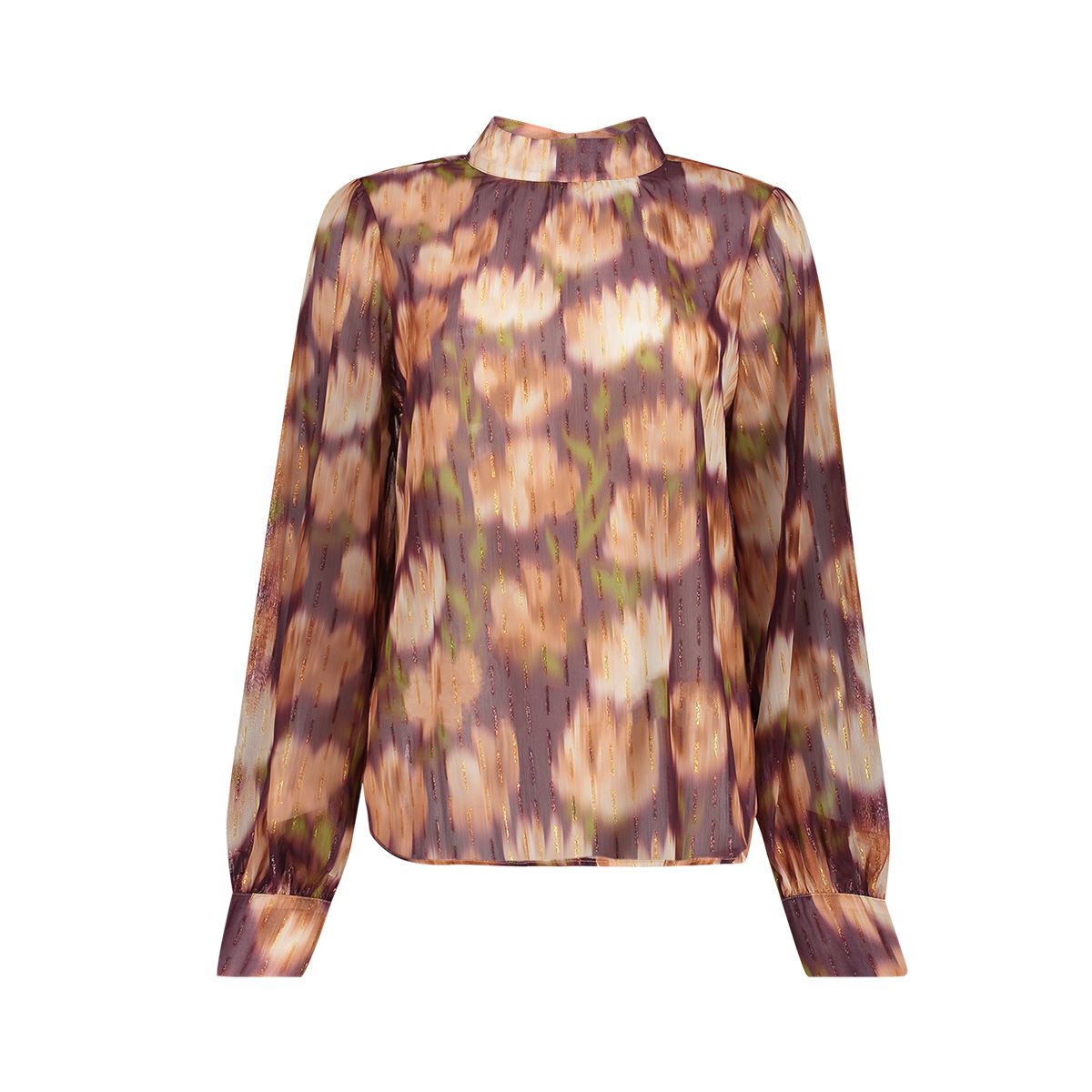 Geisha blouse 430 cassis/orange 2900168650049