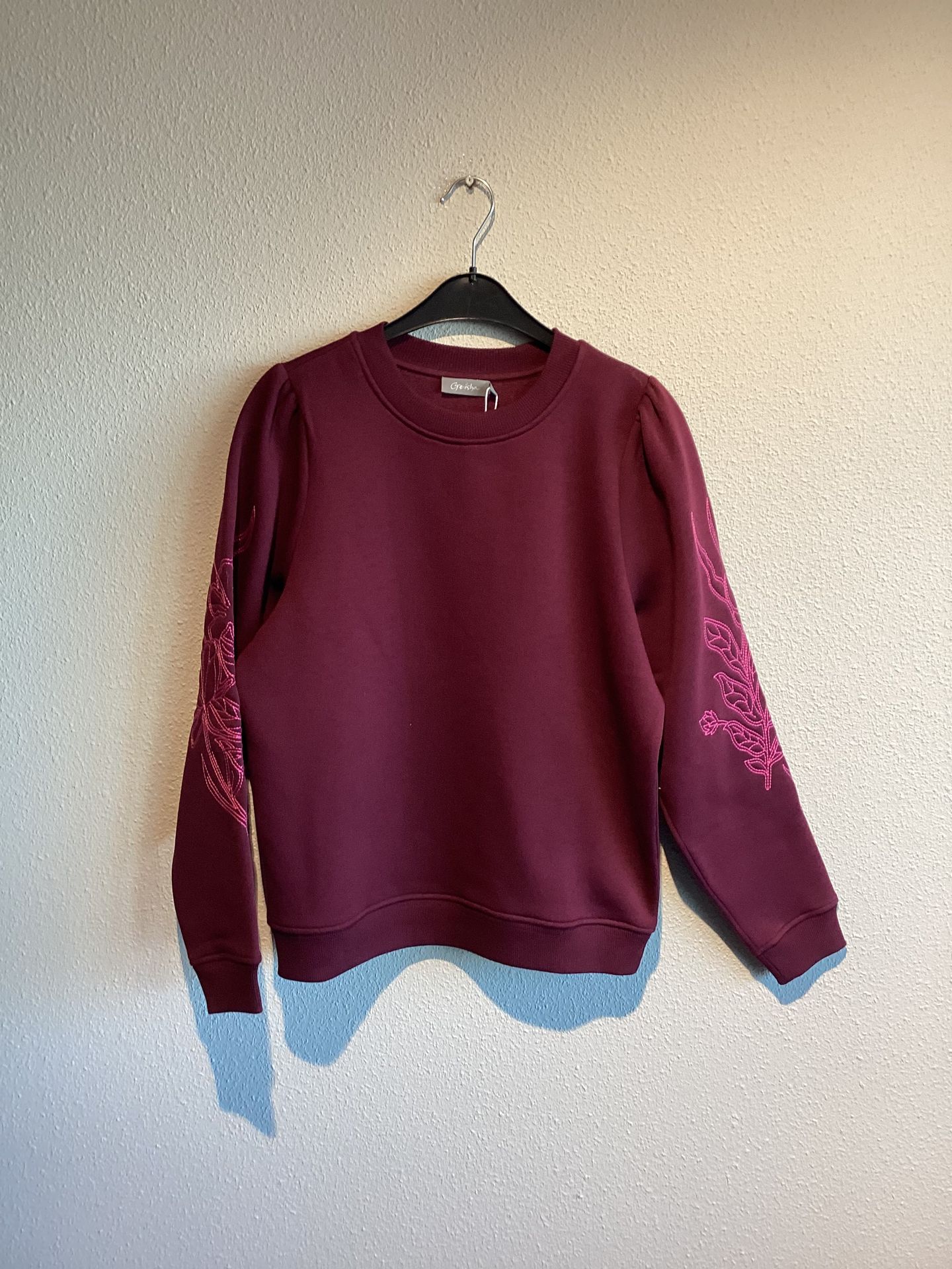 Geisha Sweat sleeve embroidery 480 burgundy/fuchsia 2900168651060