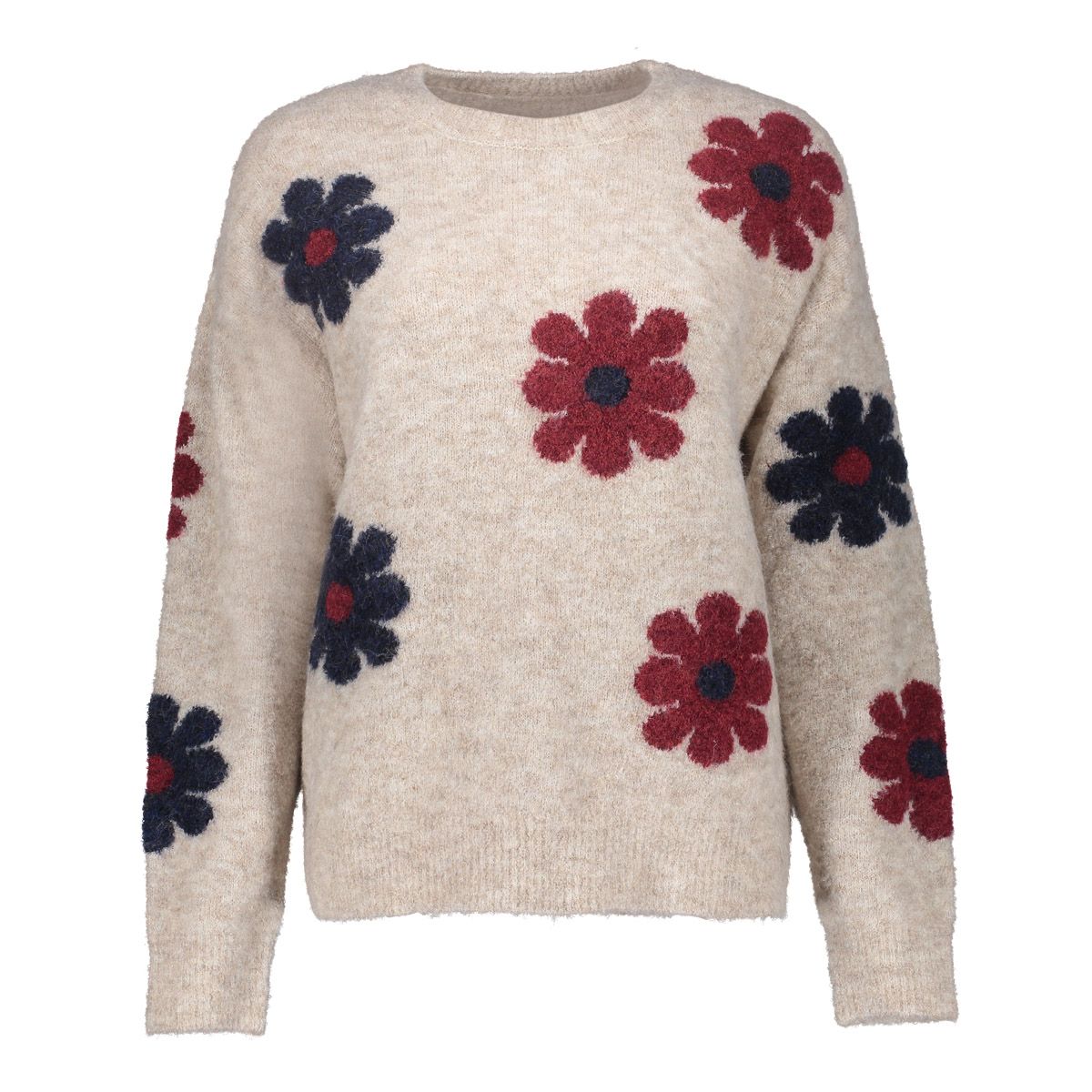 Geisha Pullover flowers 720 sand/burgundy/navy 00119560-EKA26013800000132