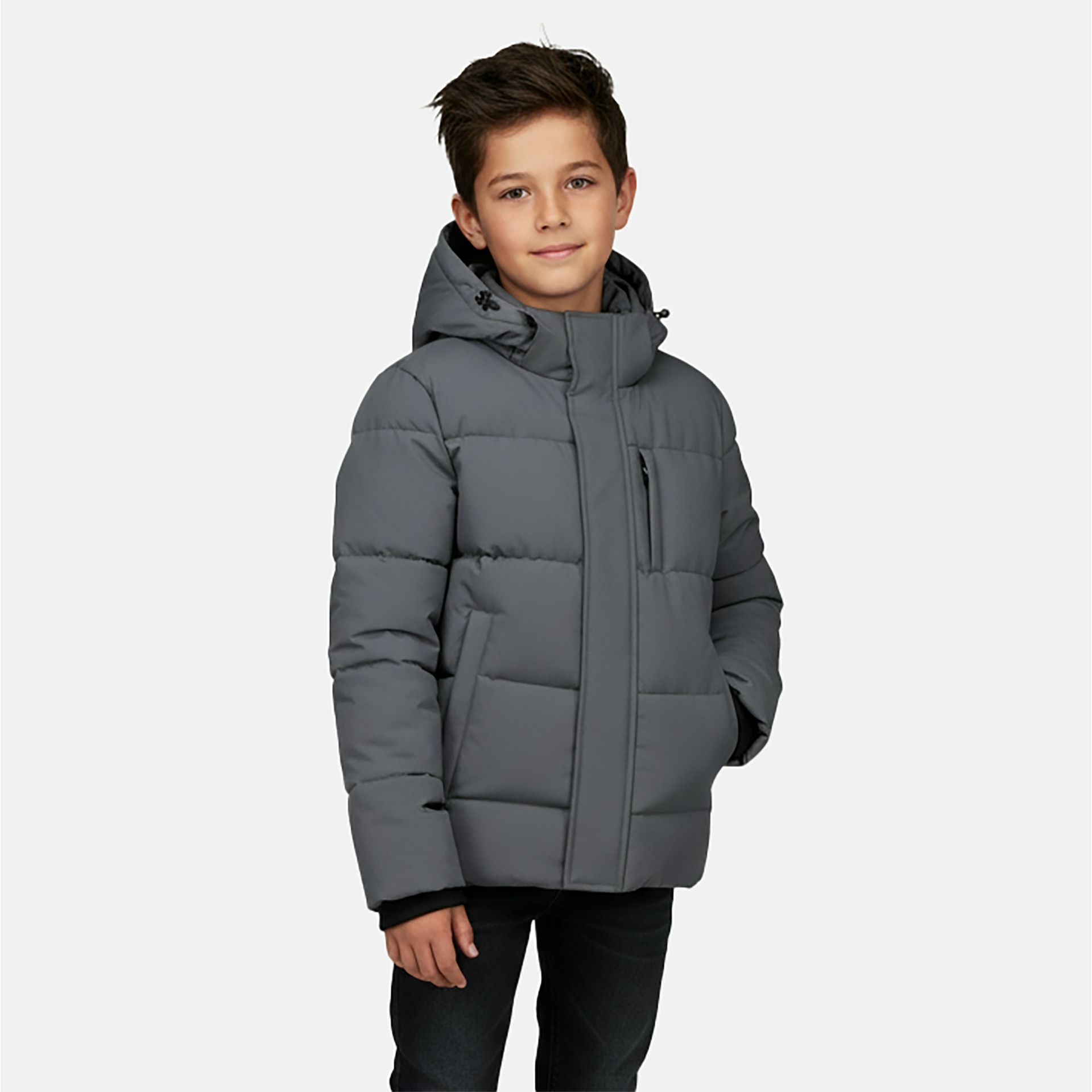Cars jeans Kids BRADCO Polyester Black 24 mid grey 00119565-EKA03000200000027