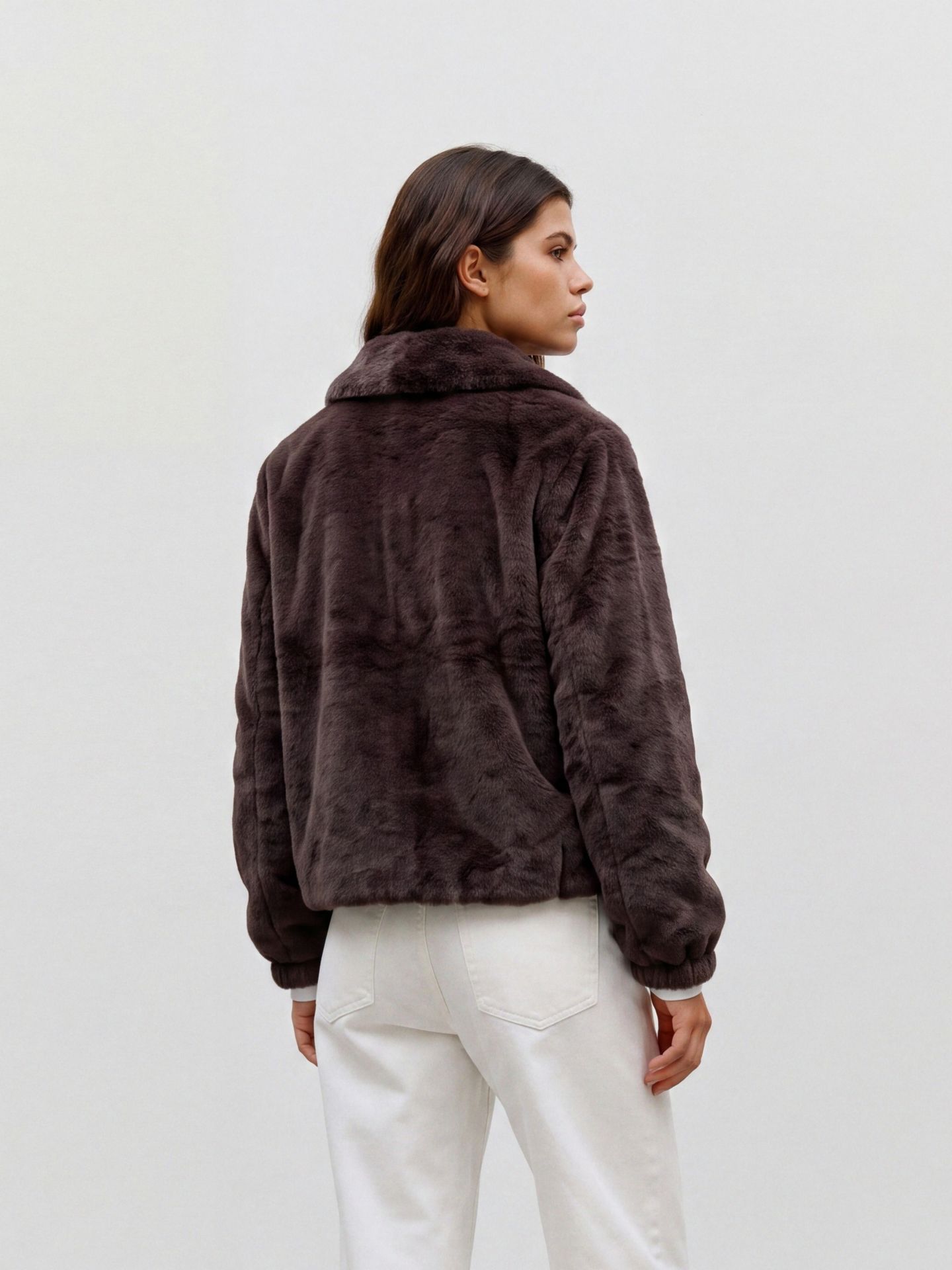 Vero Moda VMSOLAIMA SHORT JACKET NOOS Chocolate Torte 2900168722012