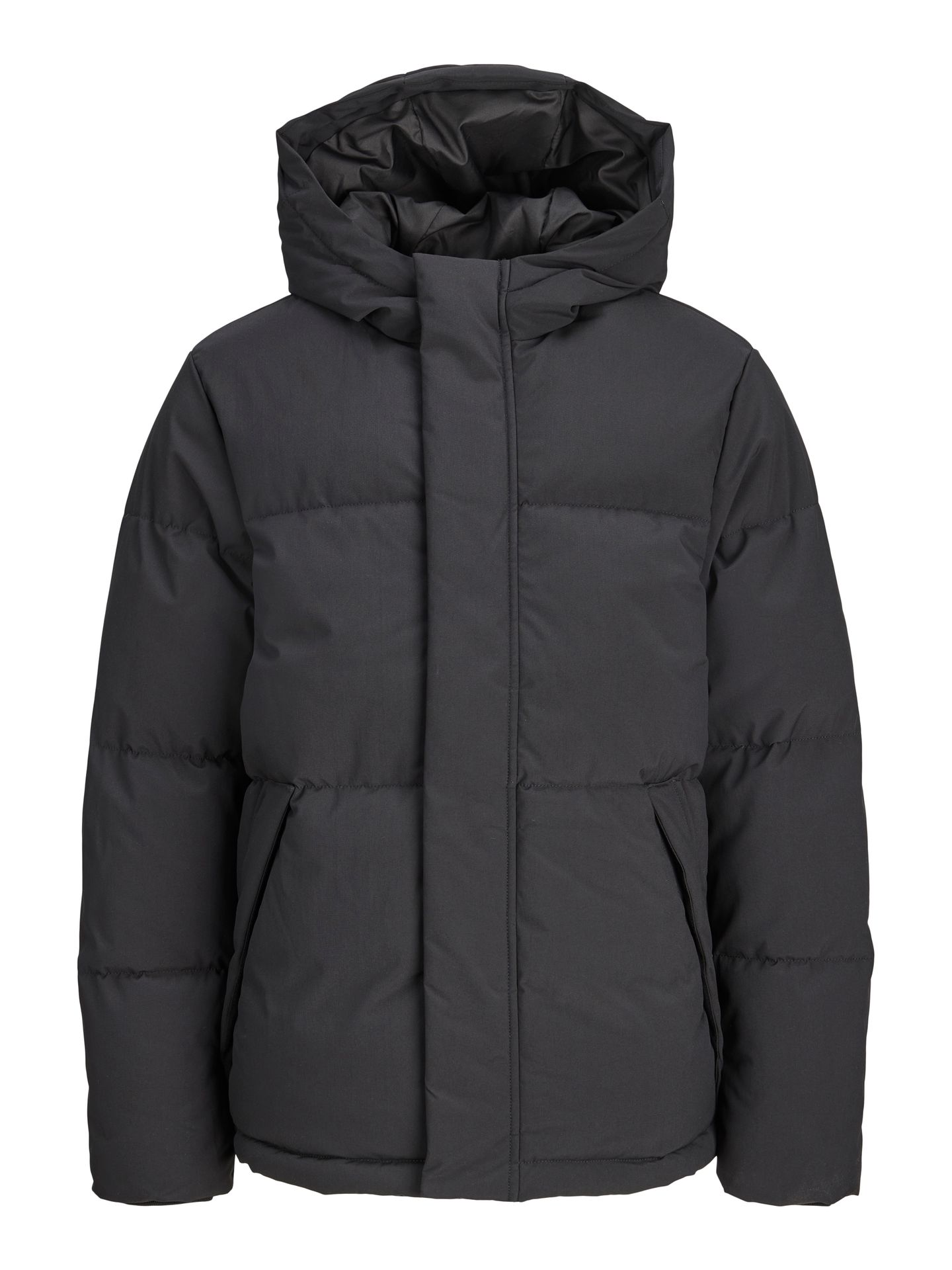 Jack & Jones JJESOHO PUFFER HOOD AW26 SN JNR Black 00119592-EKA26011400000232