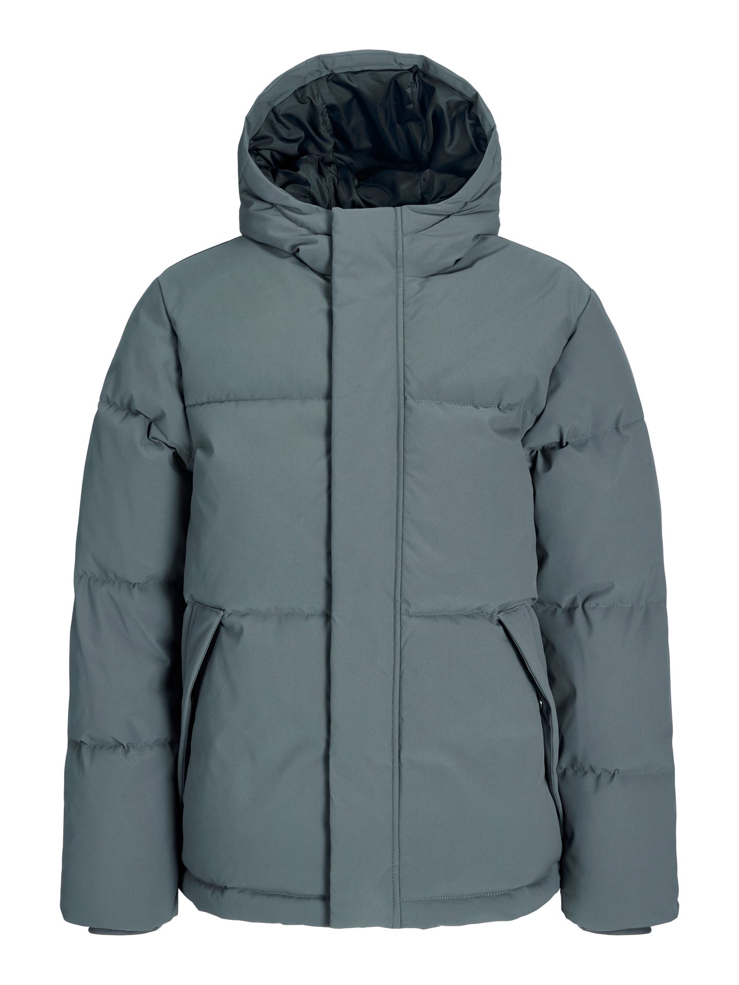 Jack & Jones JJESOHO PUFFER HOOD AW26 SN JNR Turbulence 00119592-EKA26011400003632
