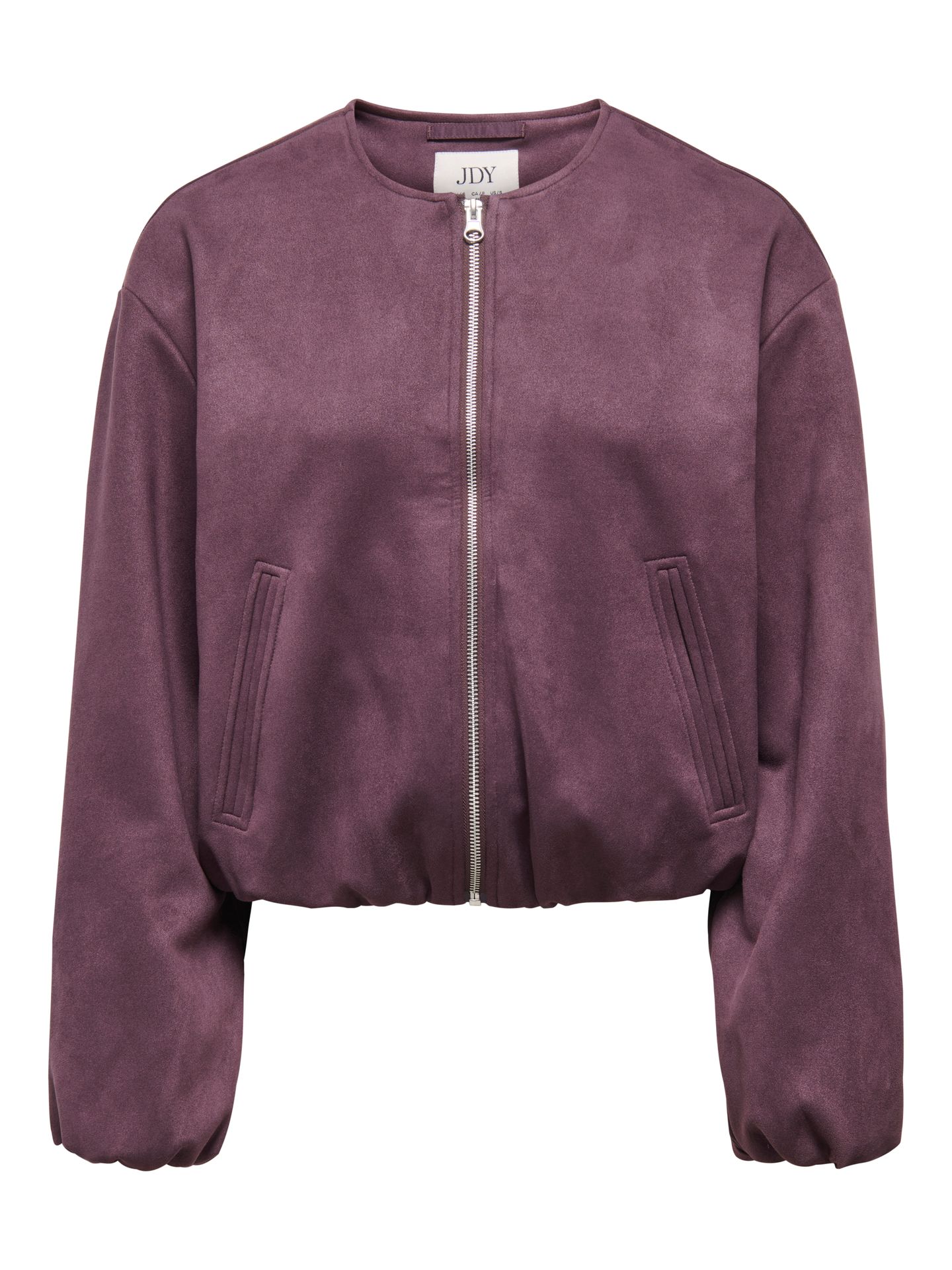 JDY JDYNIA FAUX SUEDE BALLOON JACKET NO Huckleberry/SILVER TRIM 00119602-EKA26011400003698