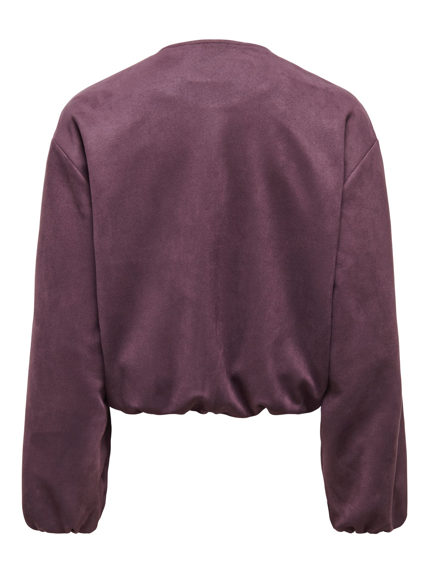 JDY JDYNIA FAUX SUEDE BALLOON JACKET NO Huckleberry/SILVER TRIM 2900168759025