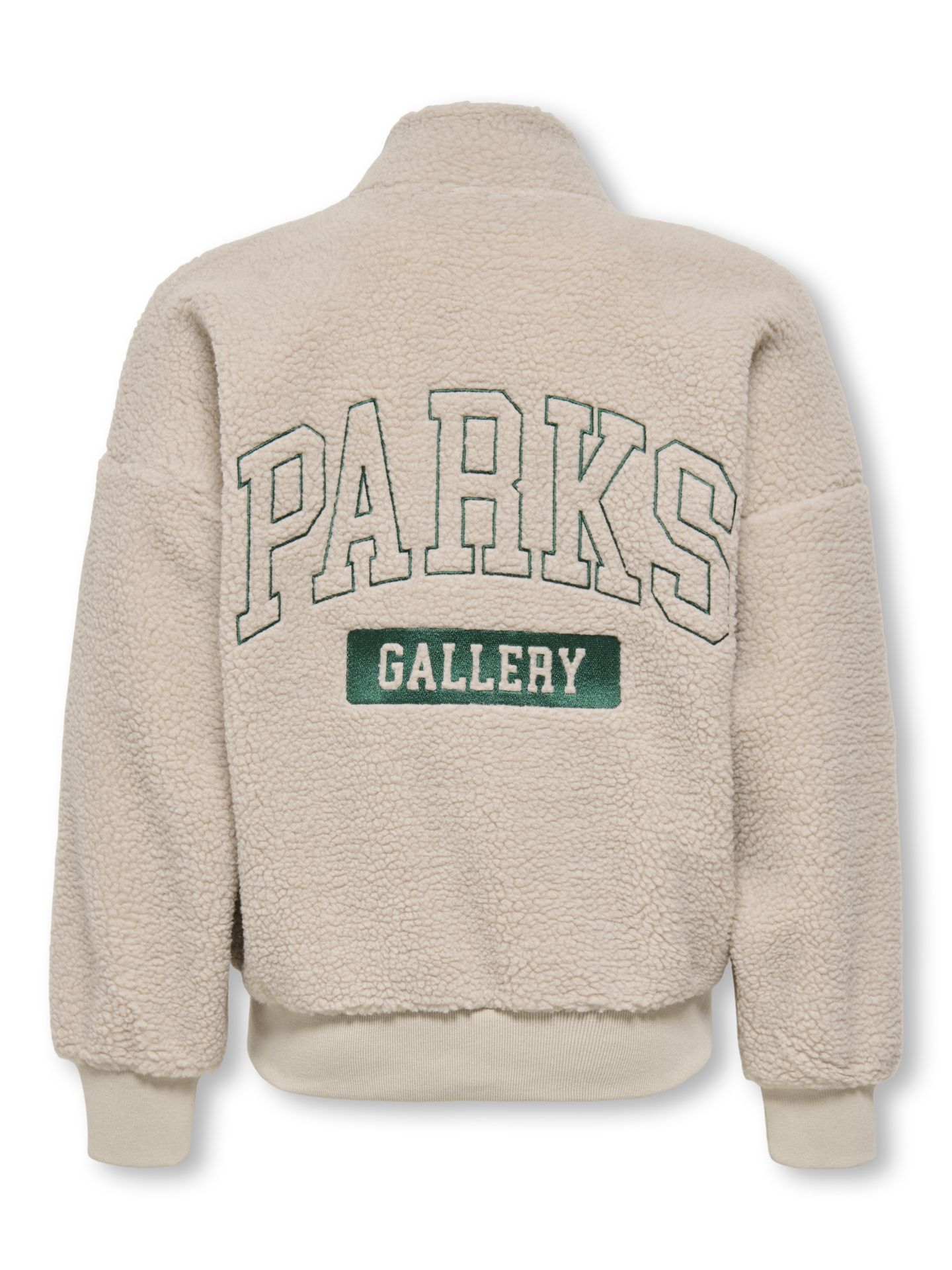 Only & Sons OSJPARKS LIFE OVZ LS ZIP SHERPA SWE Silver Lining/MELANGE 2900168767020