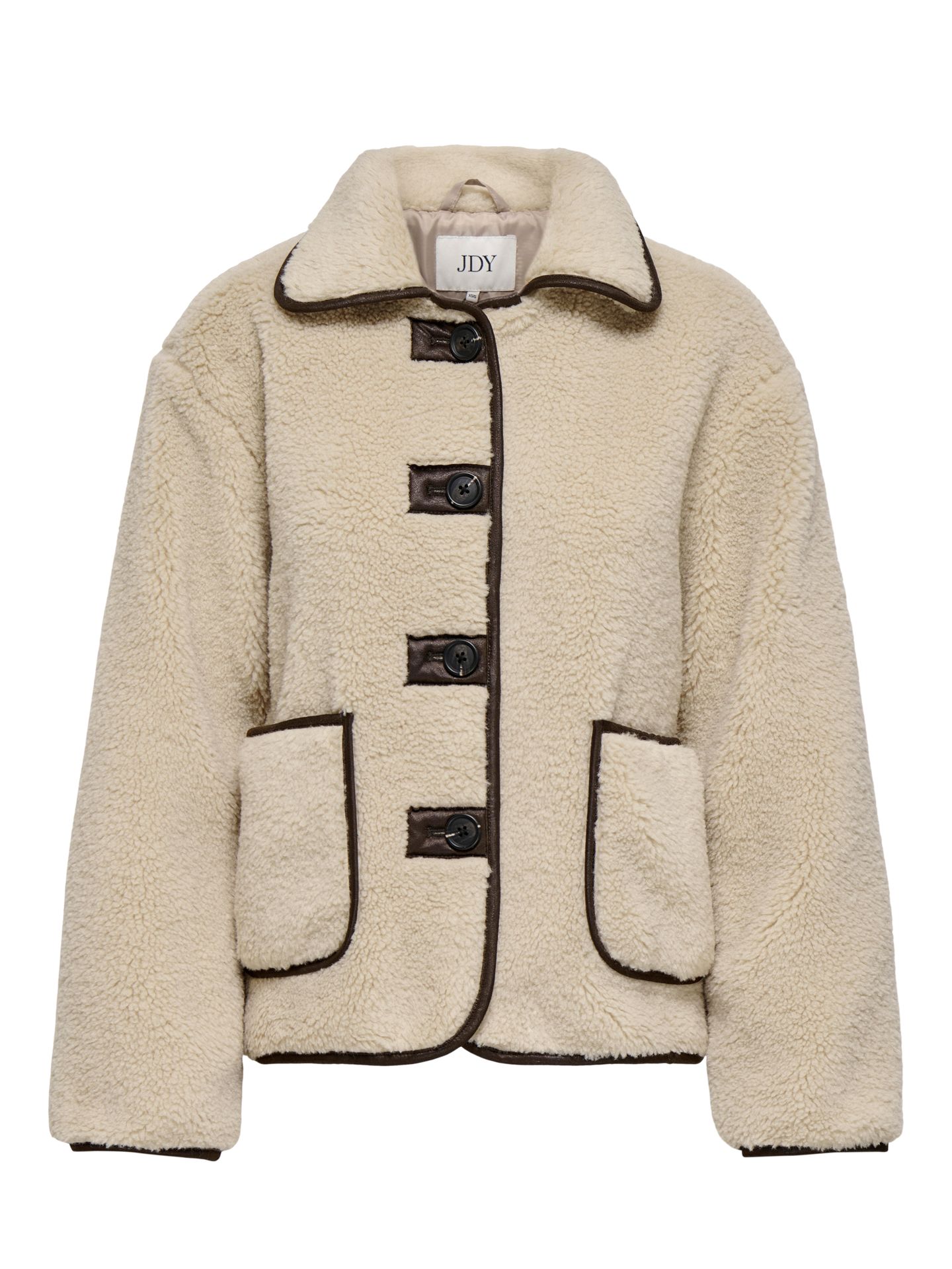 JDY JDYNOELLA TEDDY JACKET OTW NOOS Cement 00119606-EKA26011400003107