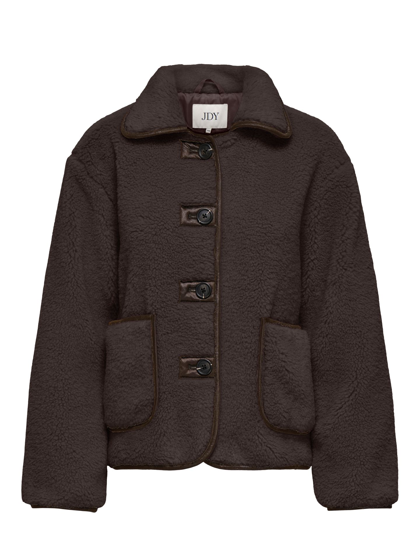 JDY JDYNOELLA TEDDY JACKET OTW NOOS Chocolate Torte 2900168773038