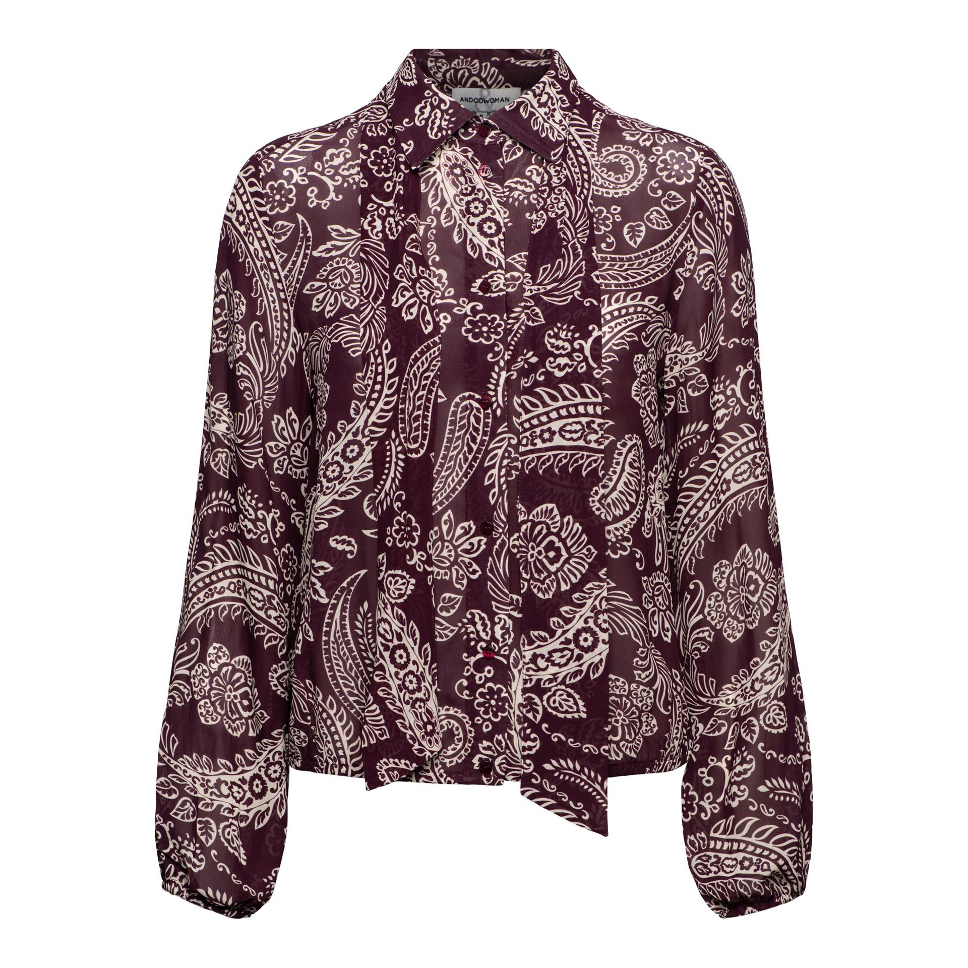 &Co Woman ALISHA PAISLEY 65085 lb-burgundy multi 00119622-EKA26007600000247