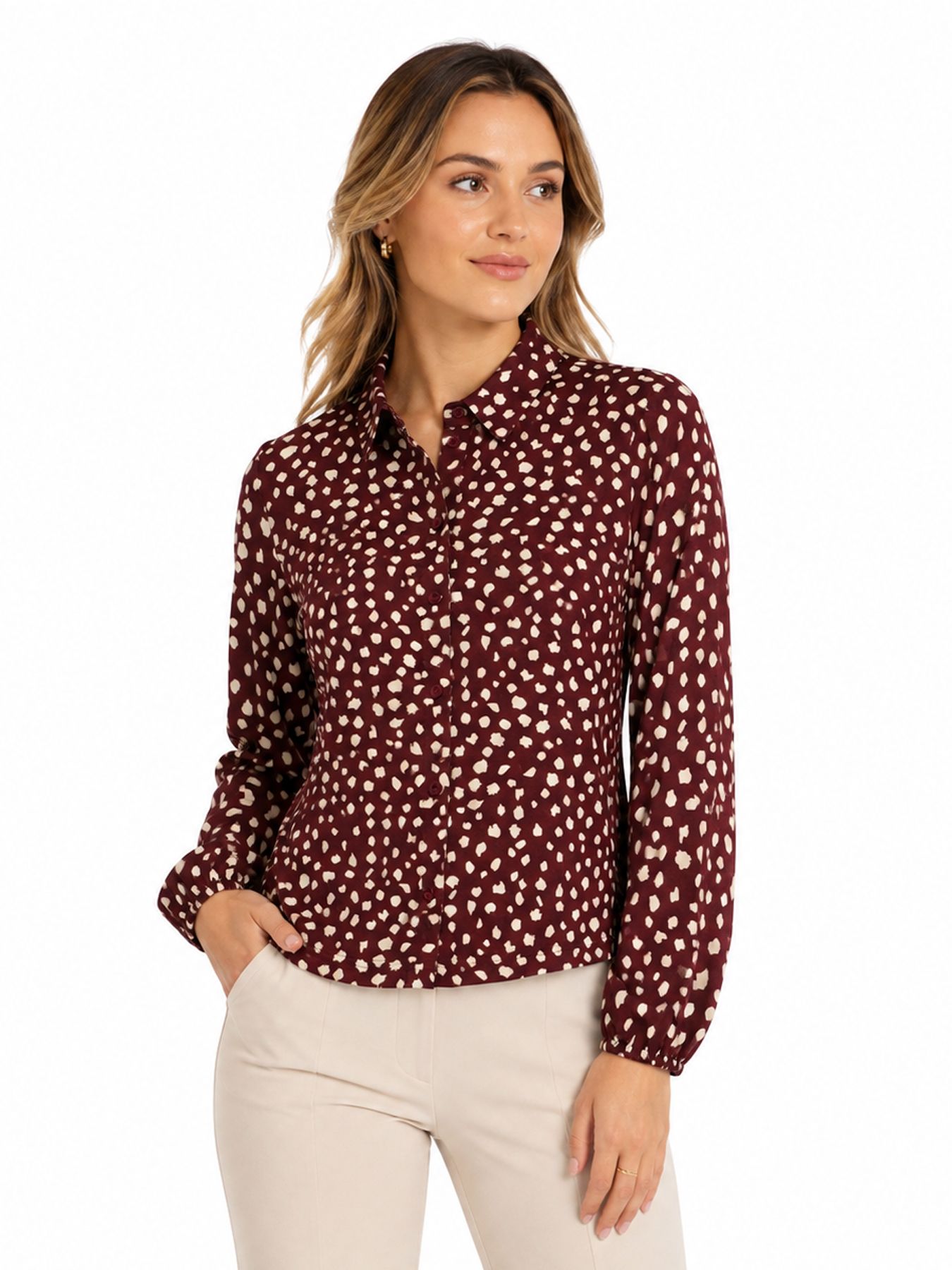 &Co Woman ANJA BAMBI 65085 lb-burgundy multi 00119623-EKA26007600000247