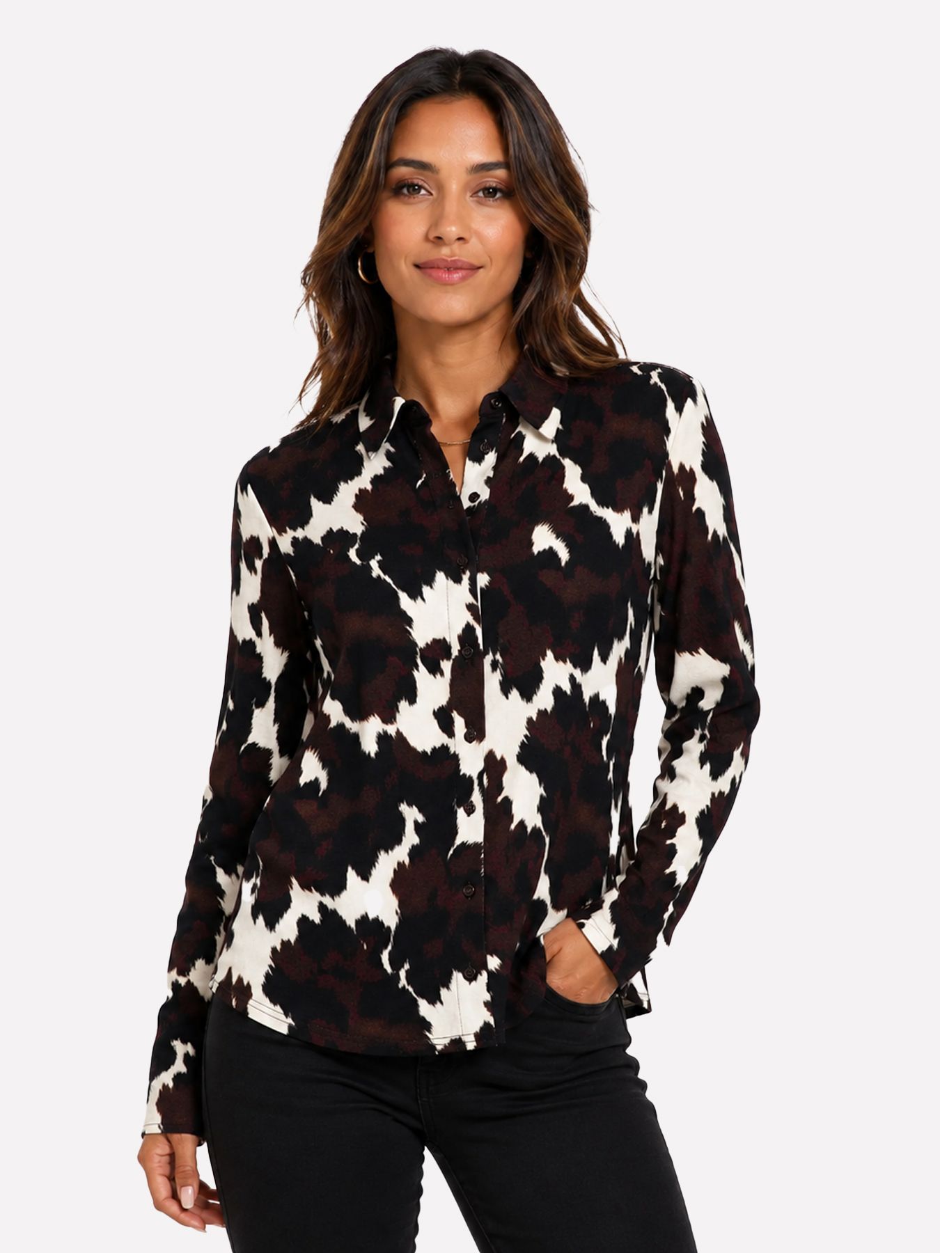 &Co Woman LOTTE COW 65055 a-black multi 00119624-EKA26007600000248