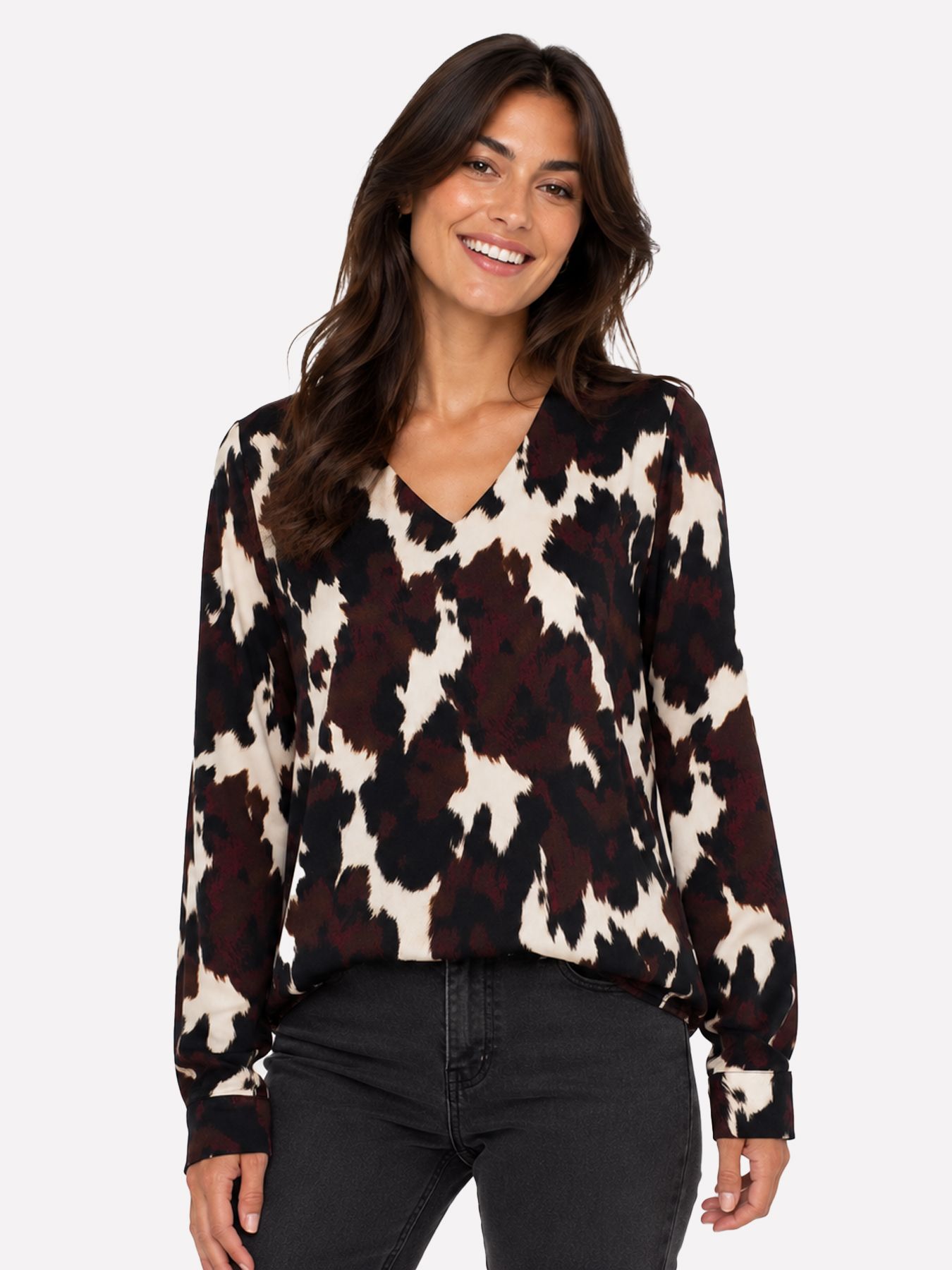 &Co Woman ANEMOON COW 65055 a-black multi 00119625-EKA26007600000248