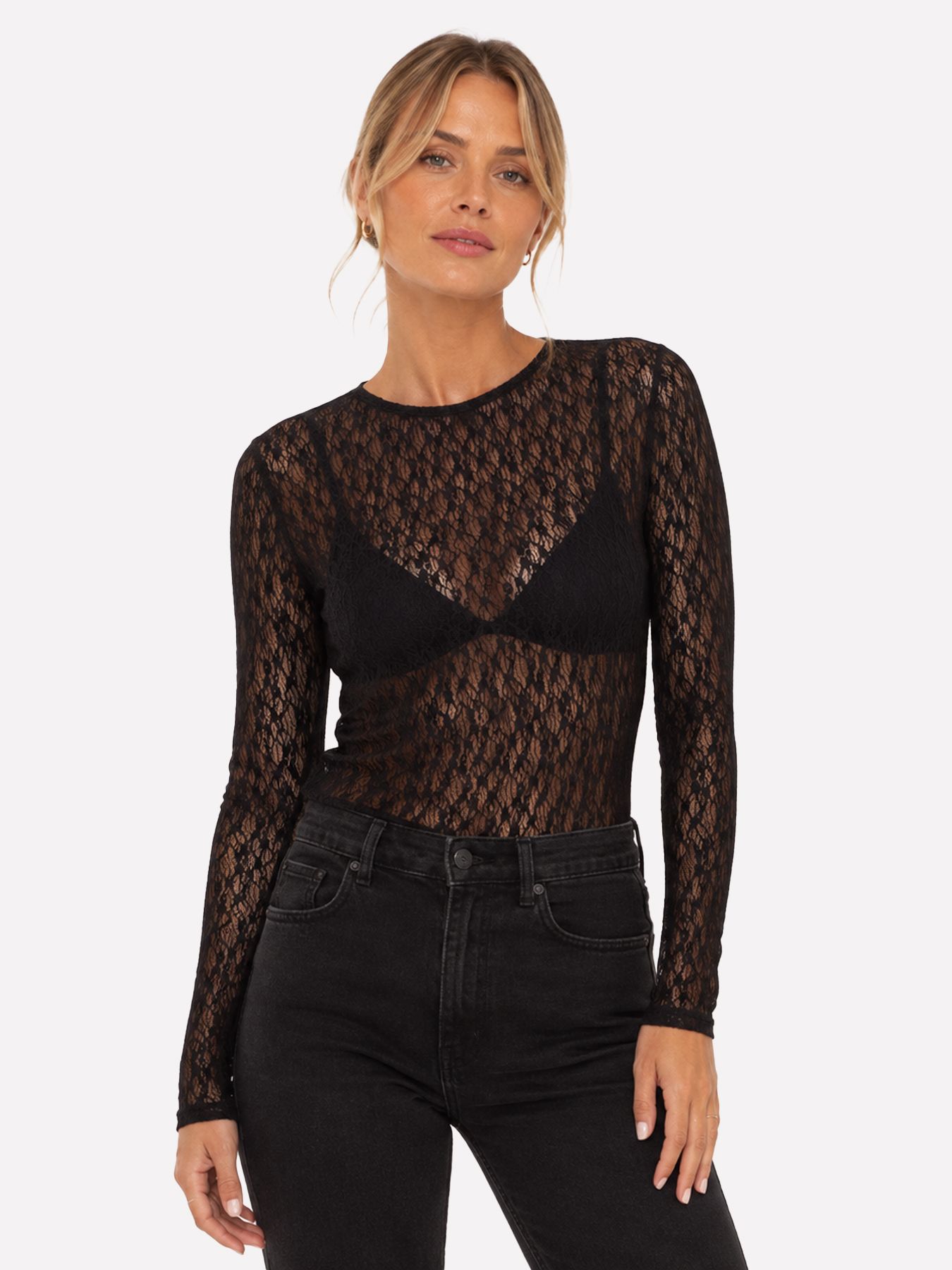 &Co Woman TRIS LACE 65041 ed-dark chocolate 00119629-EKA26007600000240
