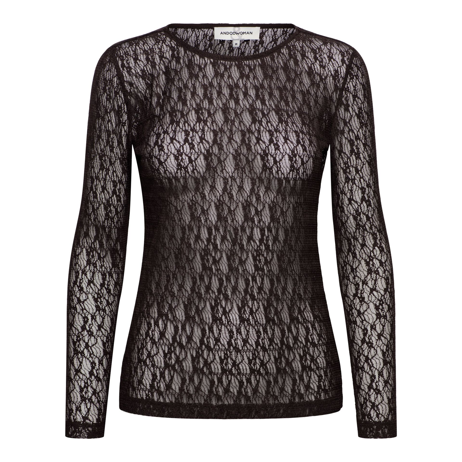 &Co Woman TRIS LACE 65041 ed-dark chocolate 00119629-EKA26007600000240