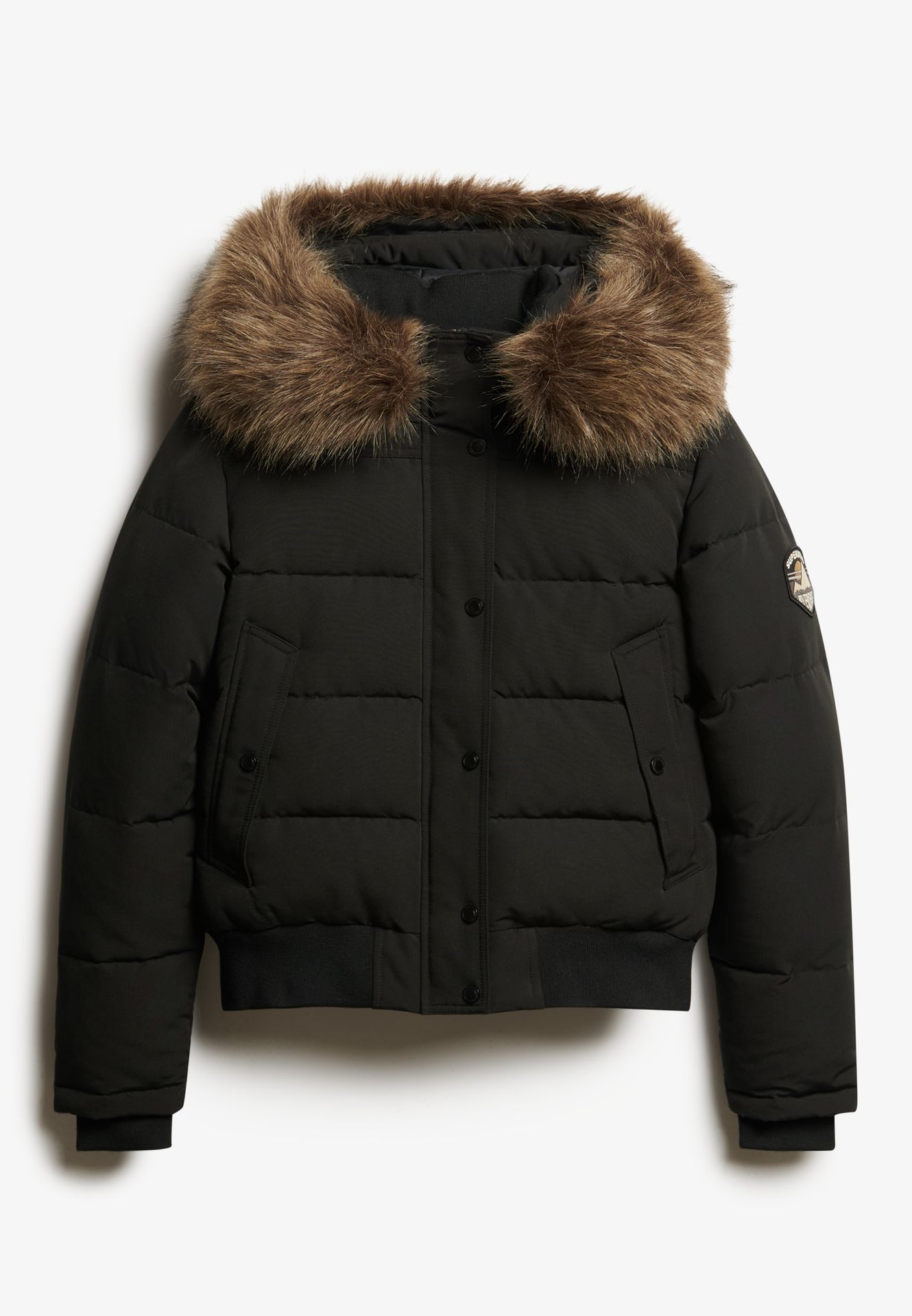 Superdry Everest Hooded Bomber Jacket 02a Black 2900168822040