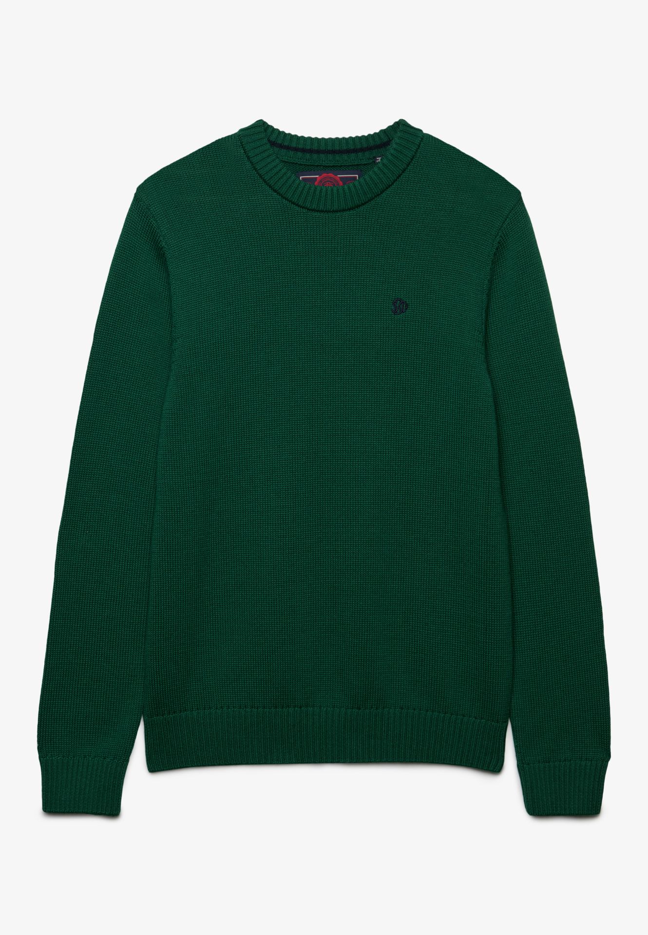 Superdry Preppy Cotton Jumper 20e FOREST GREEN 2900168841041