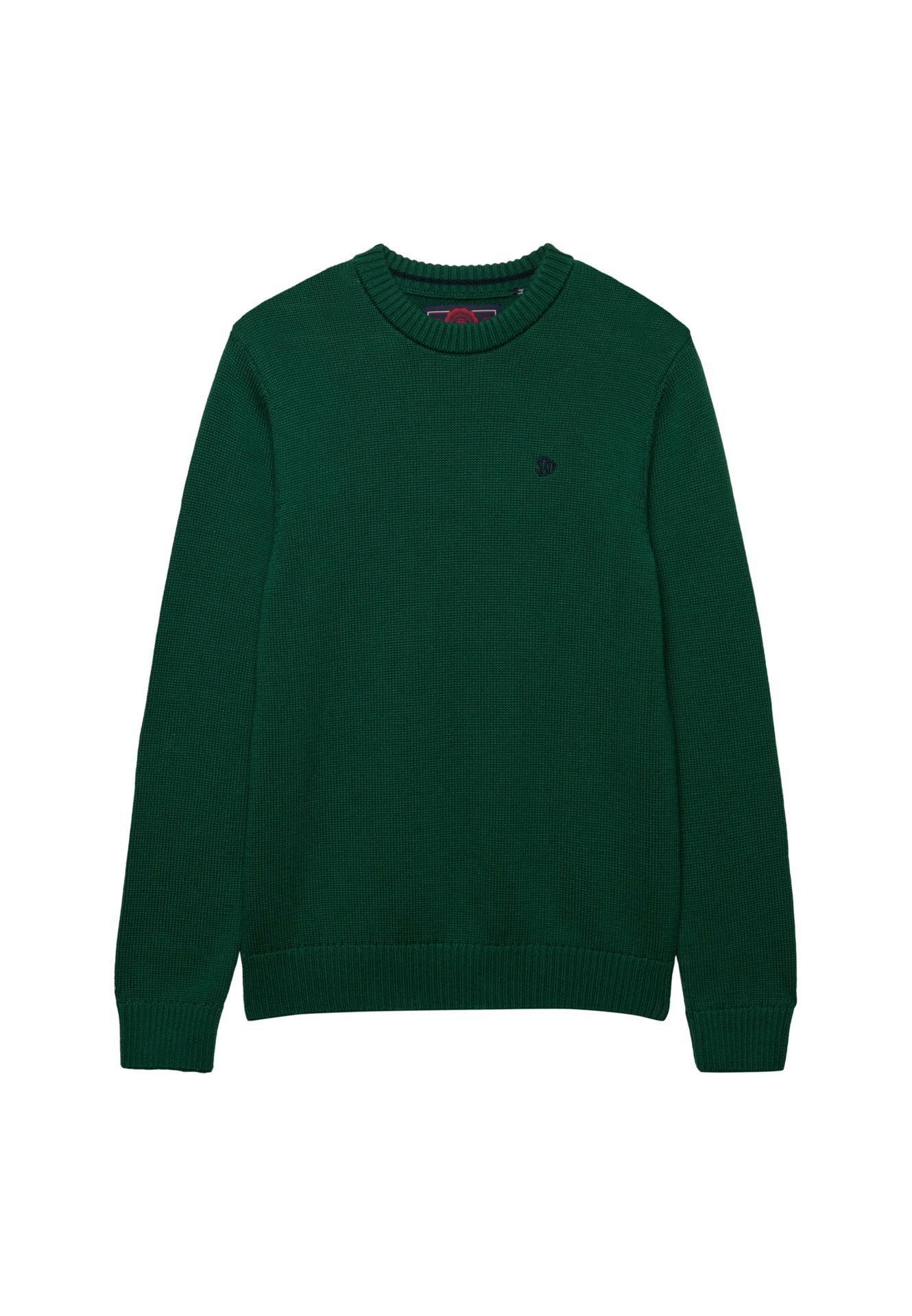 Superdry Preppy Cotton Jumper 20e FOREST GREEN 2900168841041
