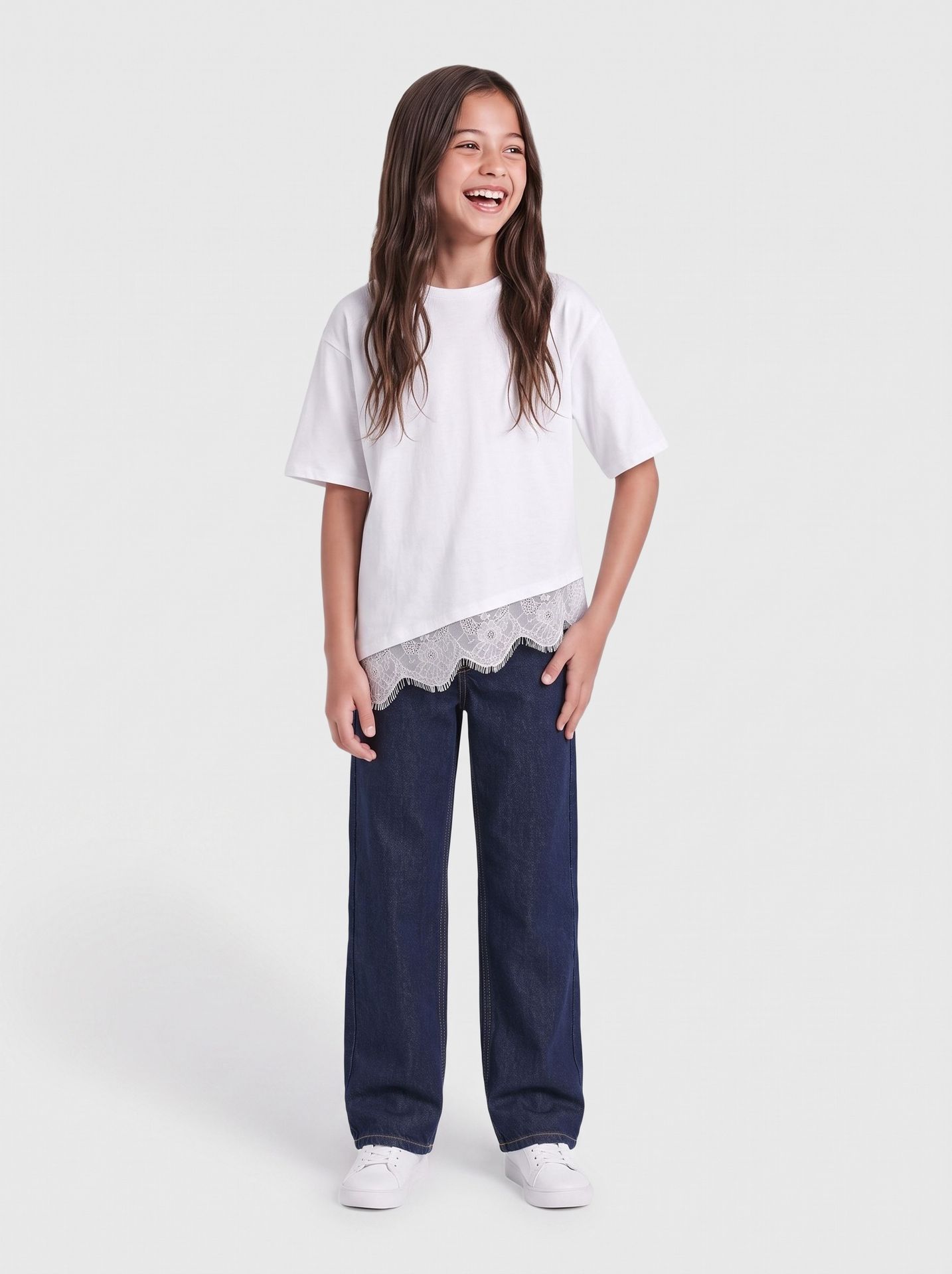 Kids Only KOGGIANNA STRAIGHT DNM PIM1806 Dark Blue Denim/RINSE 2900168882020