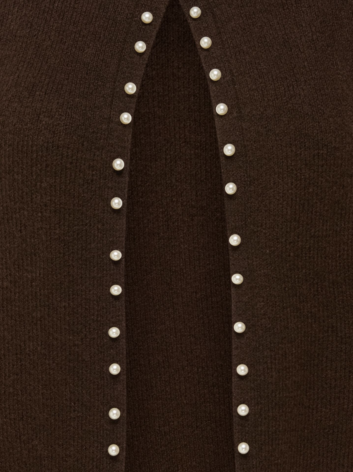 JDY JDYEMMALI L/S ONEBUTTON PEARL CARDI Coffee Bean/Los Angeles - Californi 2900168885014