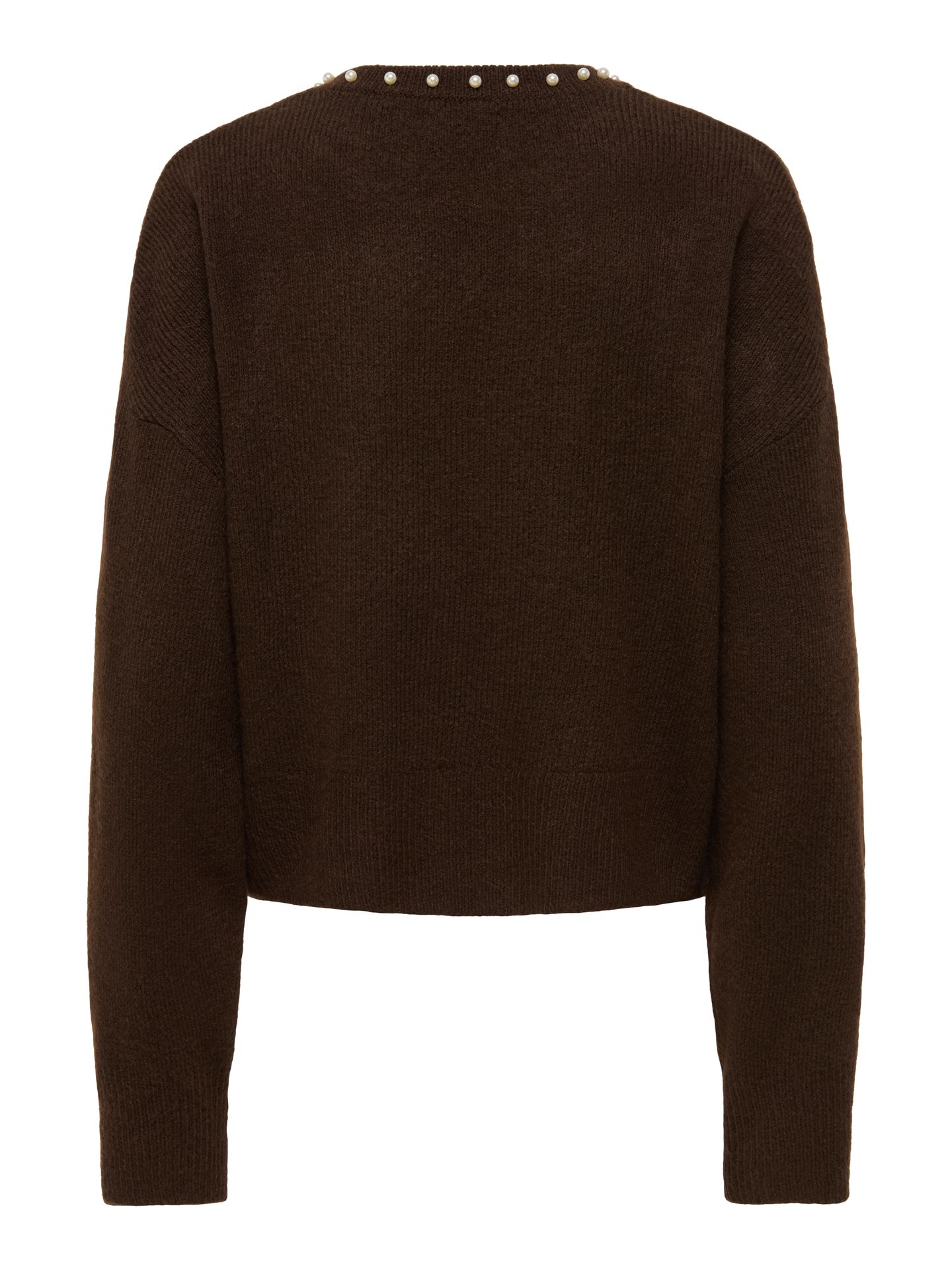 JDY JDYEMMALI L/S ONEBUTTON PEARL CARDI Coffee Bean/Los Angeles - Californi 2900168885014